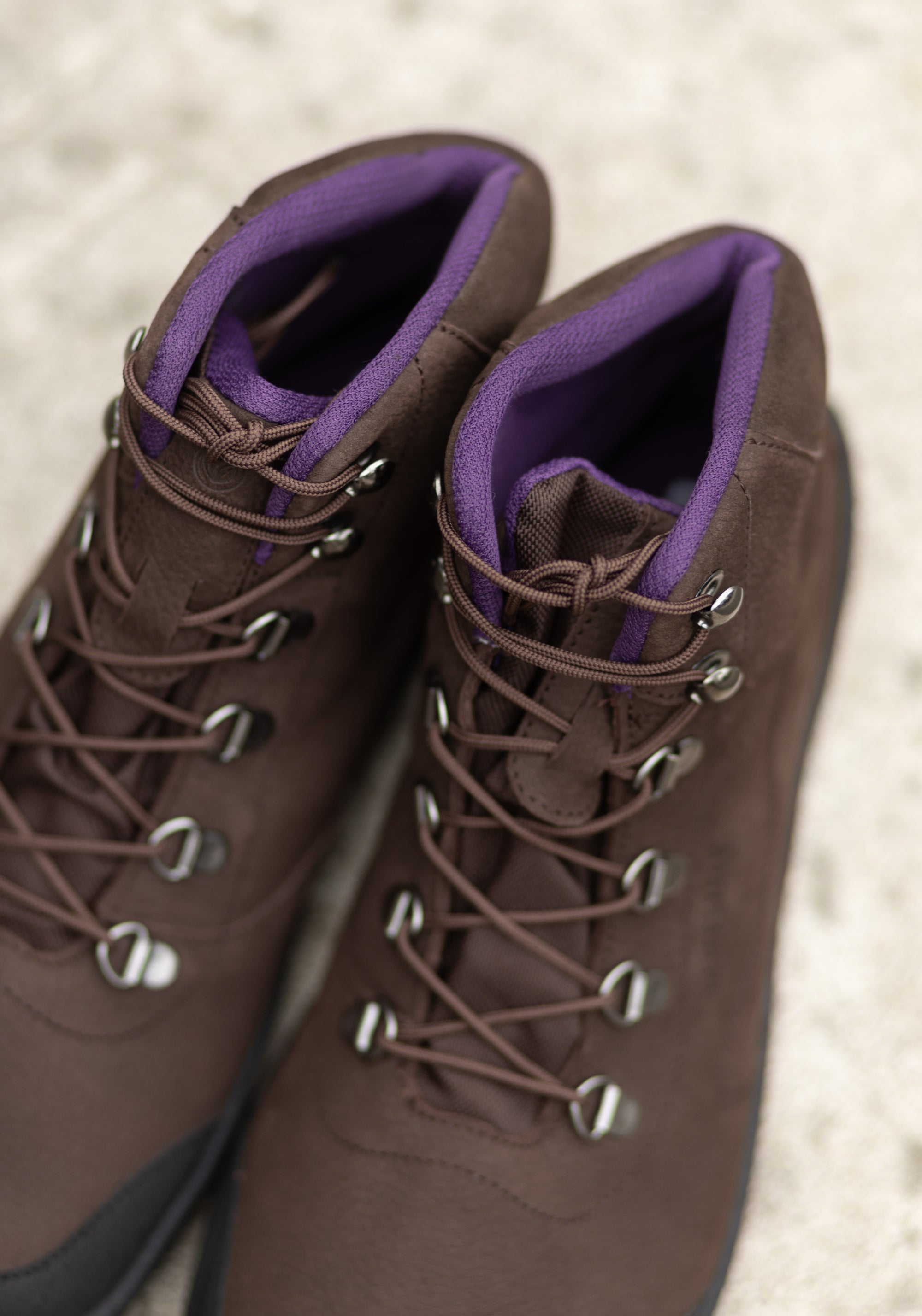 Ghete Barefoot impermeabile femei - Hiking Style Chestnut