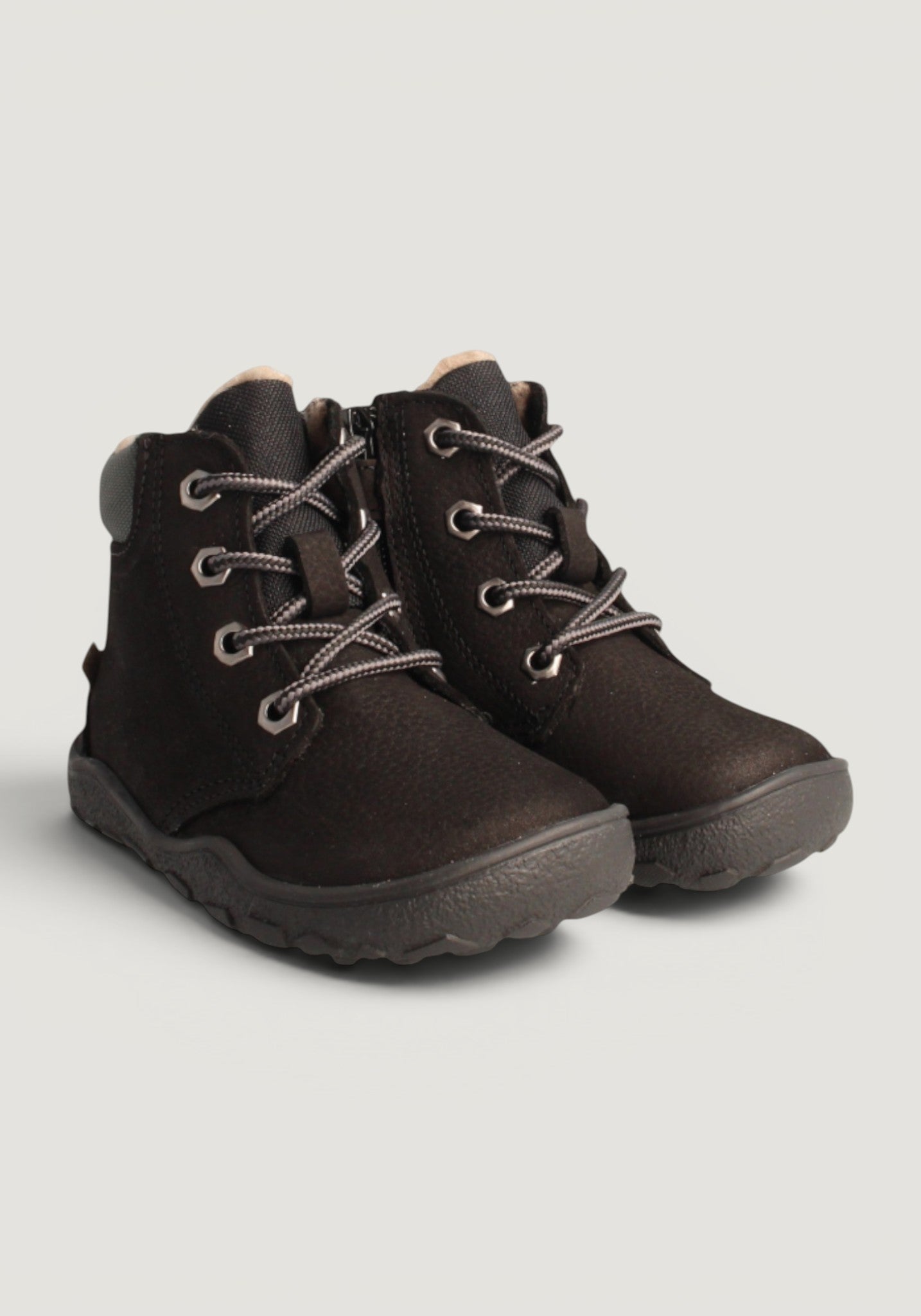 Ghete Barefoot impermeabile îmblănite - Baribal Black