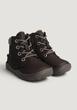 Ghete Barefoot impermeabile îmblănite - Baribal Black