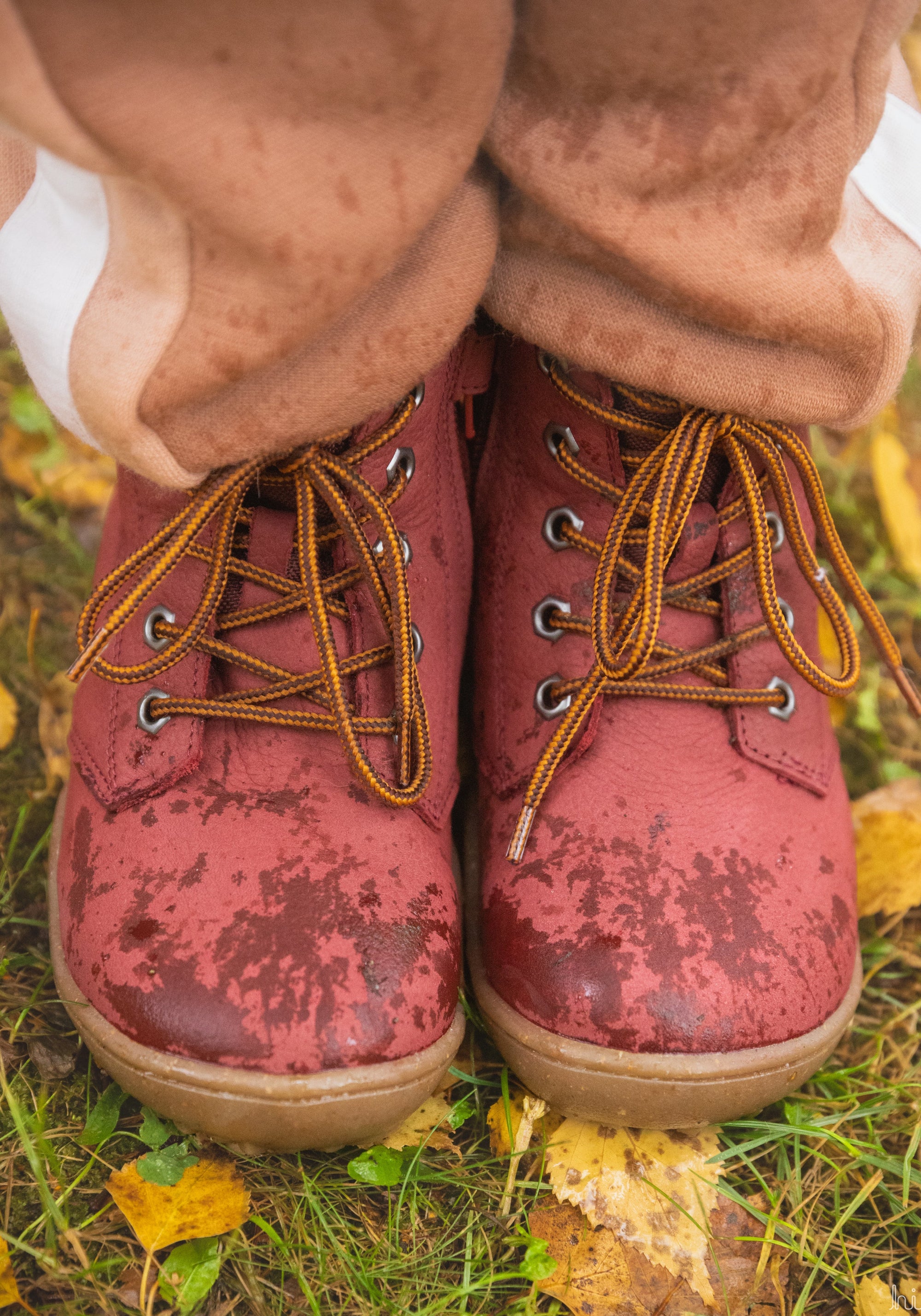 Ghete Barefoot impermeabile îmblănite - Baribal Bordeaux BLifestyle HipHip.ro