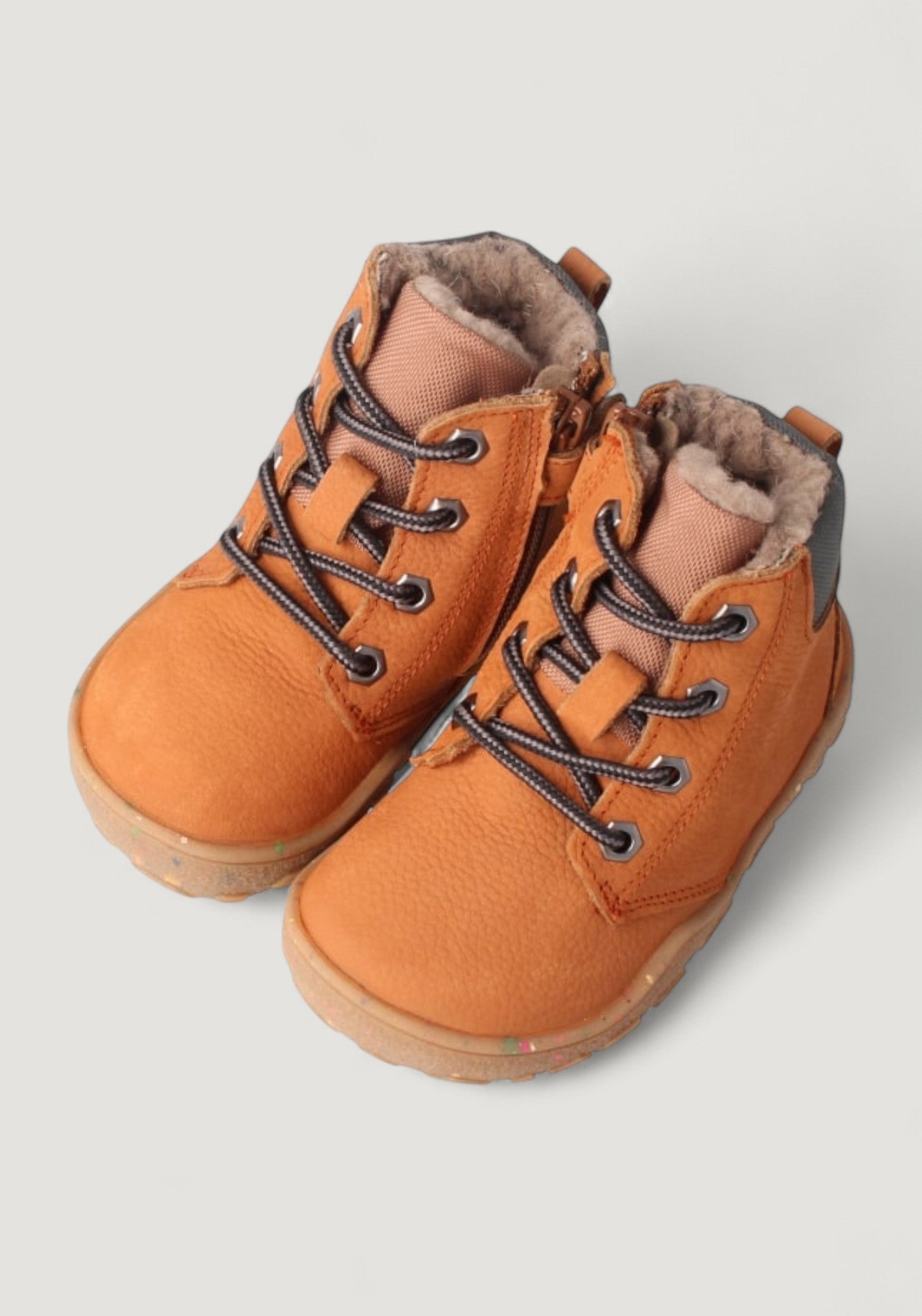 Ghete Barefoot impermeabile îmblănite - Baribal Hazelnut