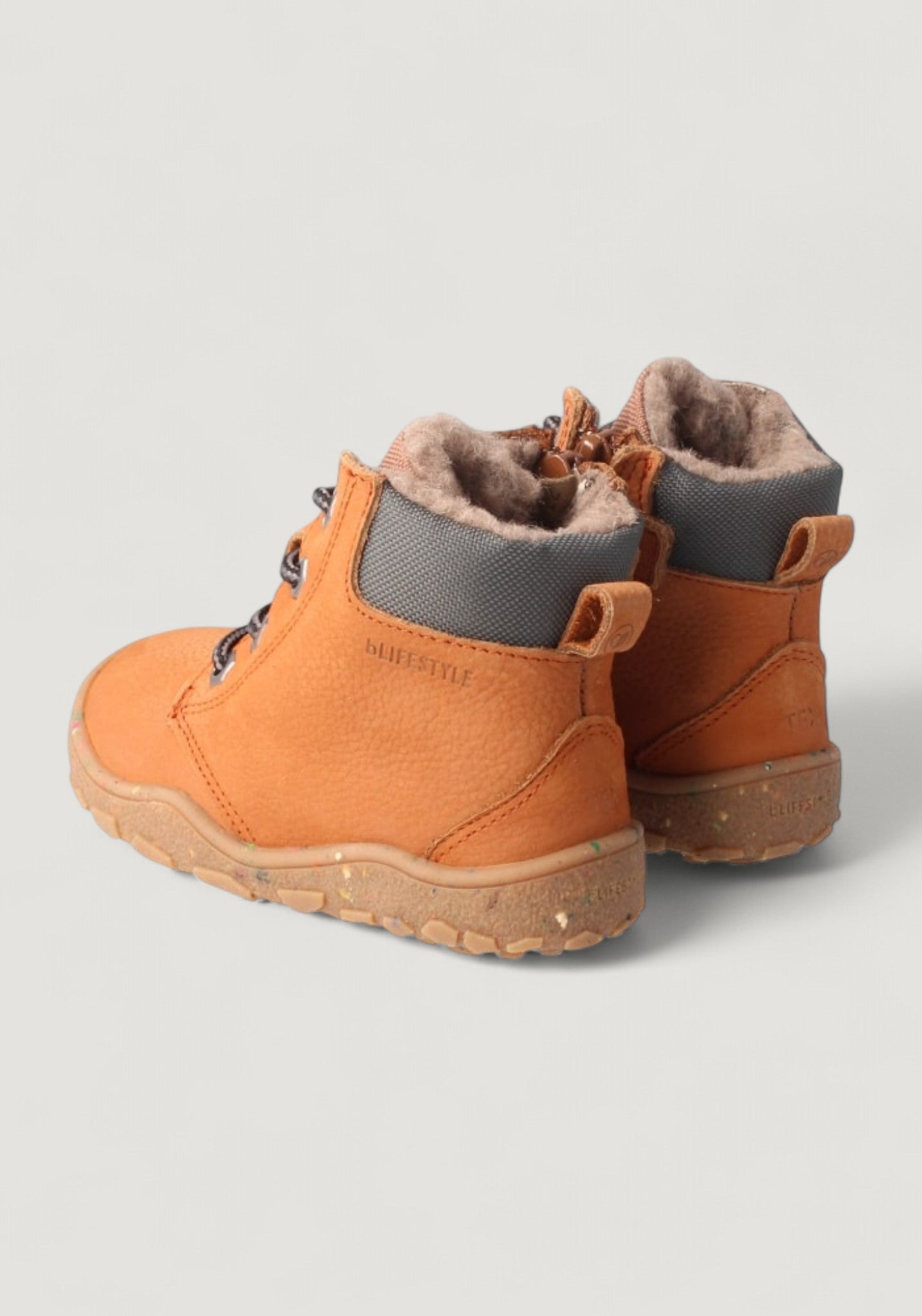 Ghete Barefoot impermeabile îmblănite - Baribal Hazelnut