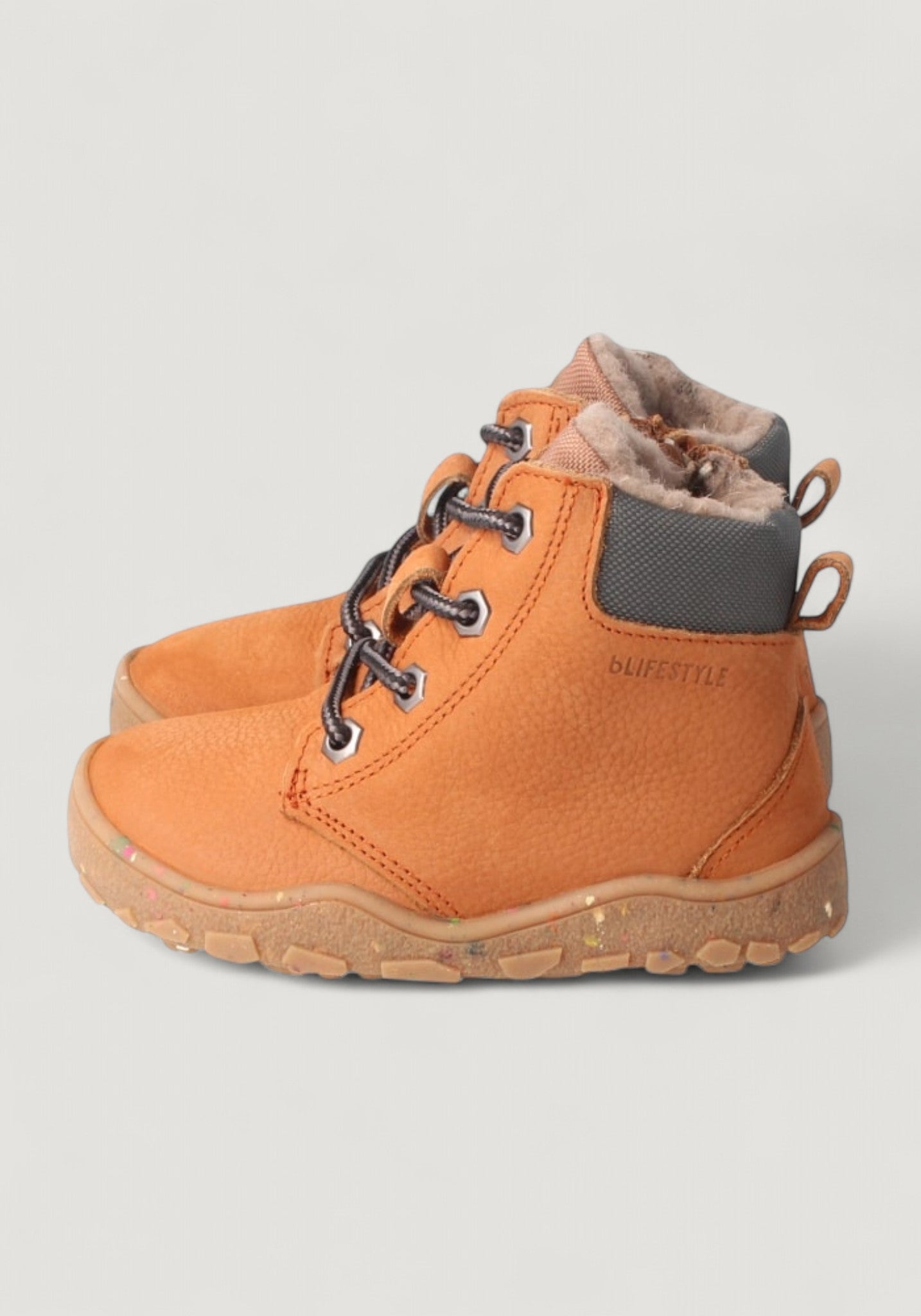 Ghete Barefoot impermeabile îmblănite - Baribal Hazelnut