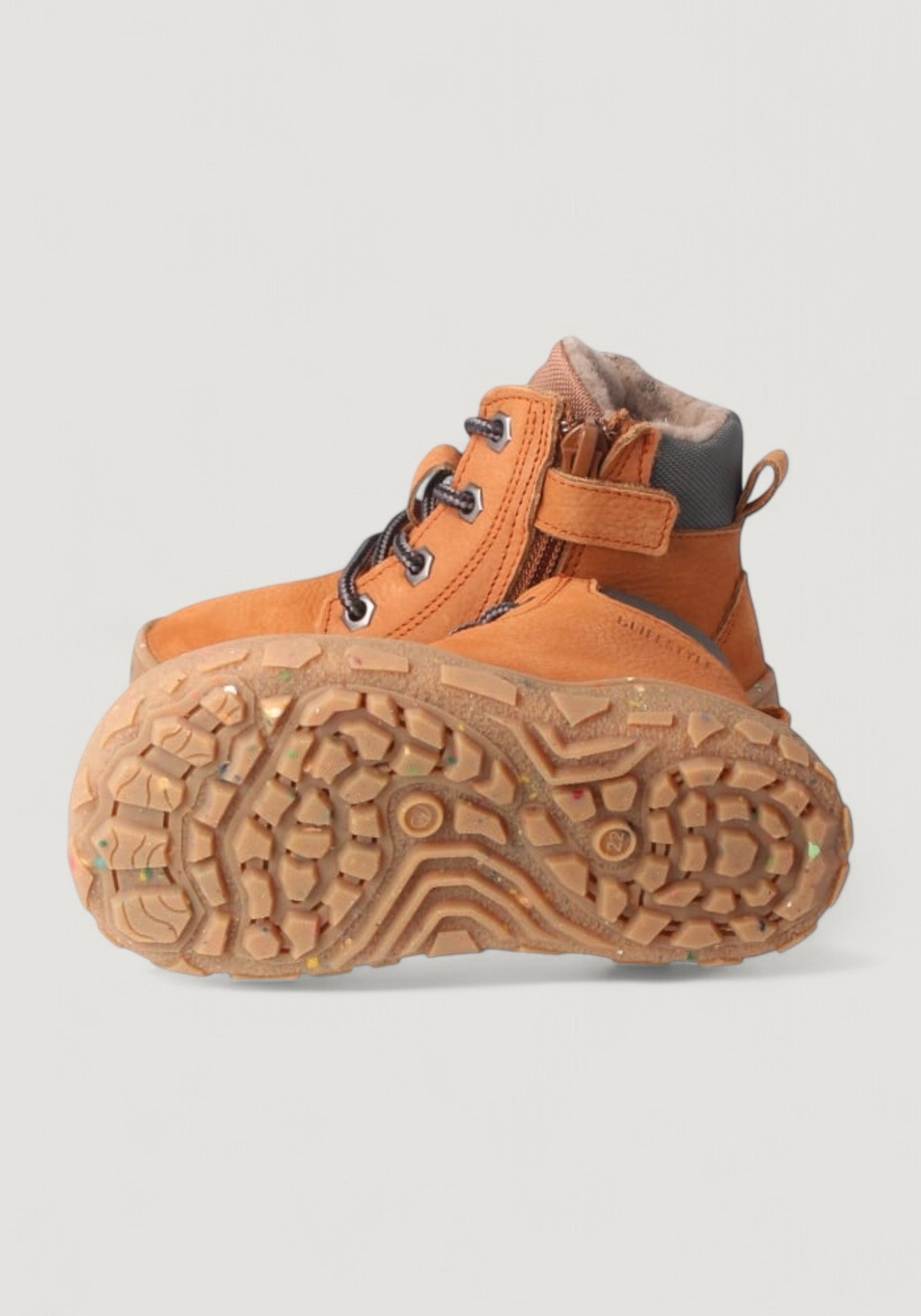 Ghete Barefoot impermeabile îmblănite - Baribal Hazelnut