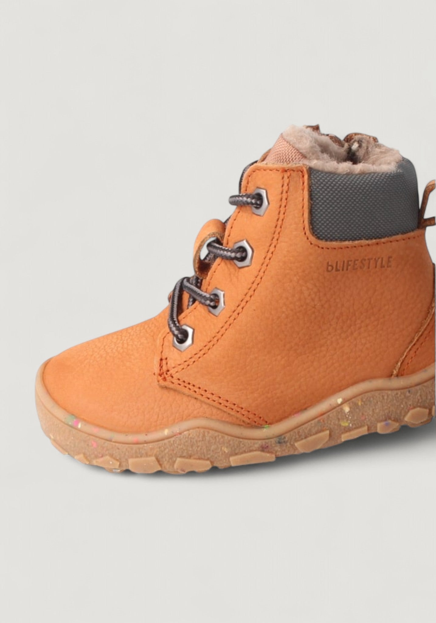 Ghete Barefoot impermeabile îmblănite - Baribal Hazelnut