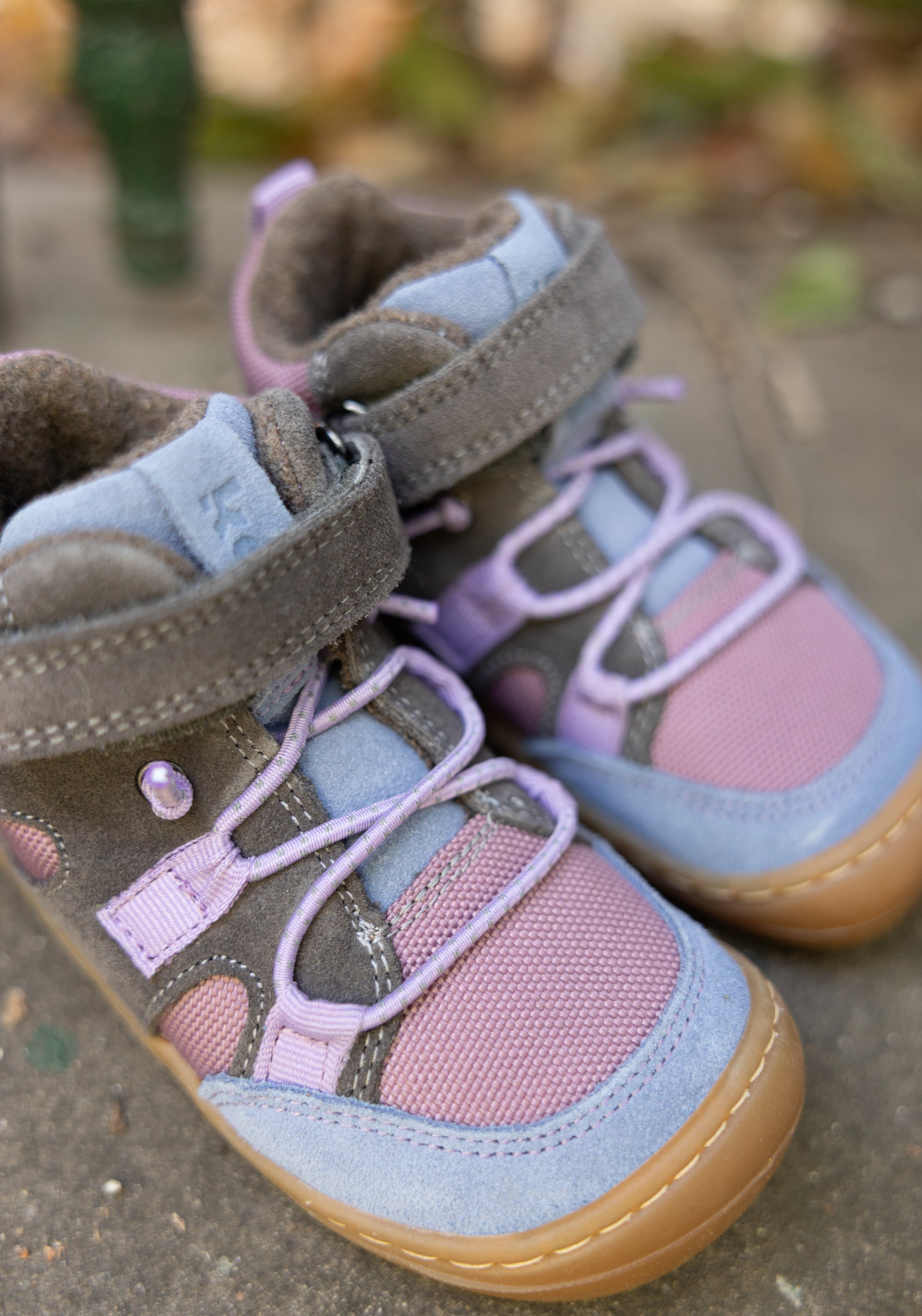 Ghete Barefoot impermeabile îmblănite - Beau Lavandel