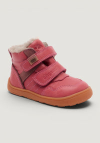 Ghete Barefoot impermeabile îmblănite - Becky Dark Pink