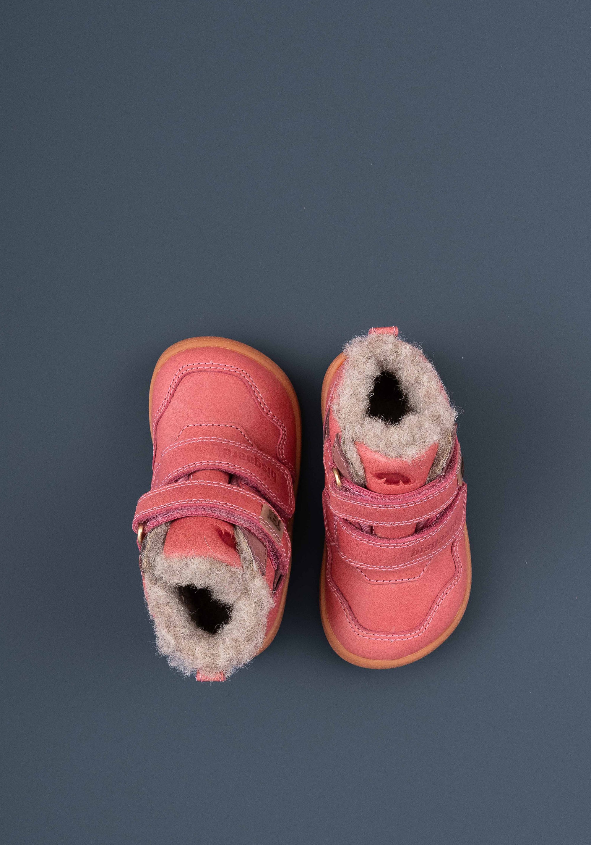 Ghete Barefoot impermeabile îmblănite - Becky Dark Pink