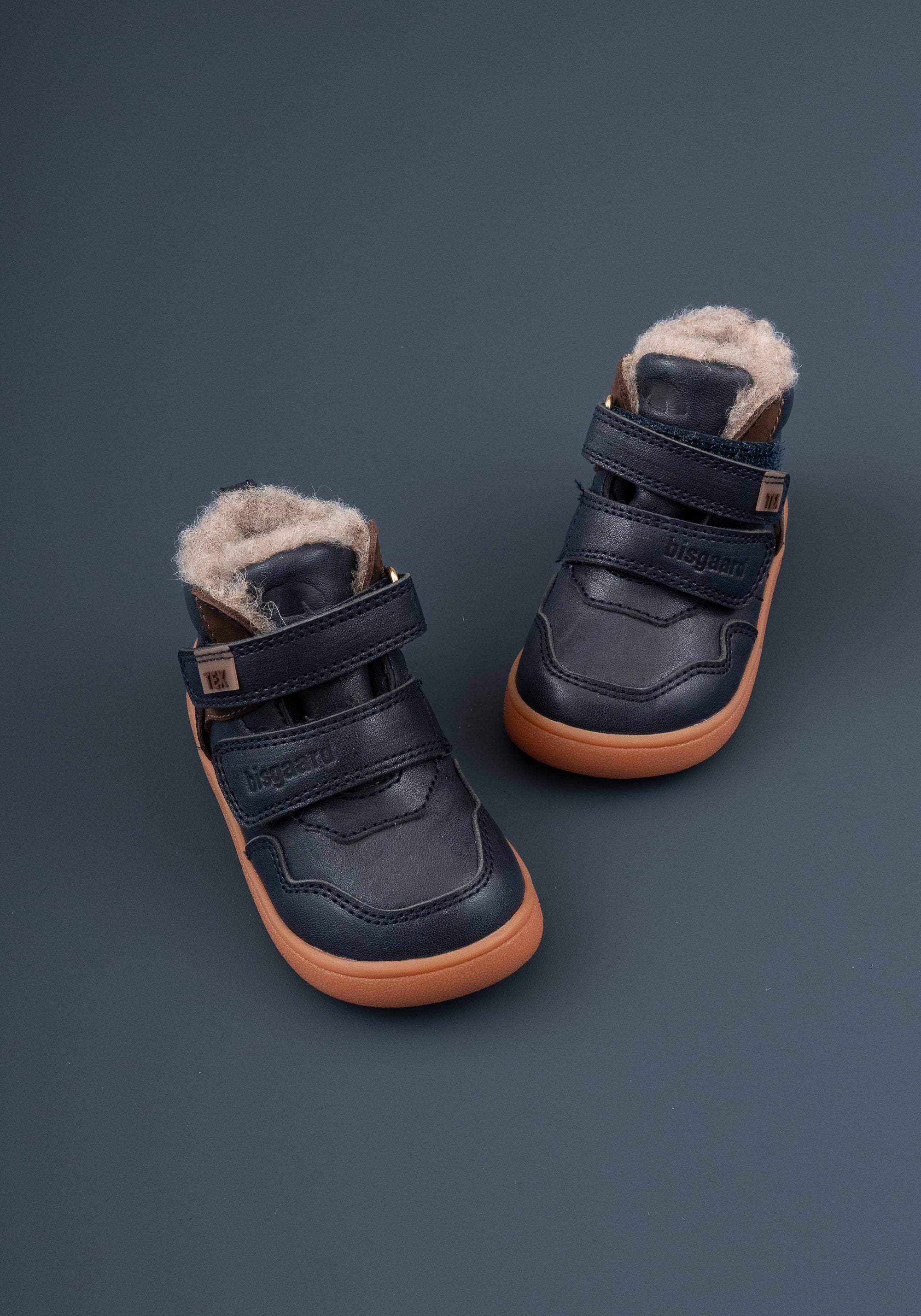 Ghete Barefoot impermeabile îmblănite - Becky Navy