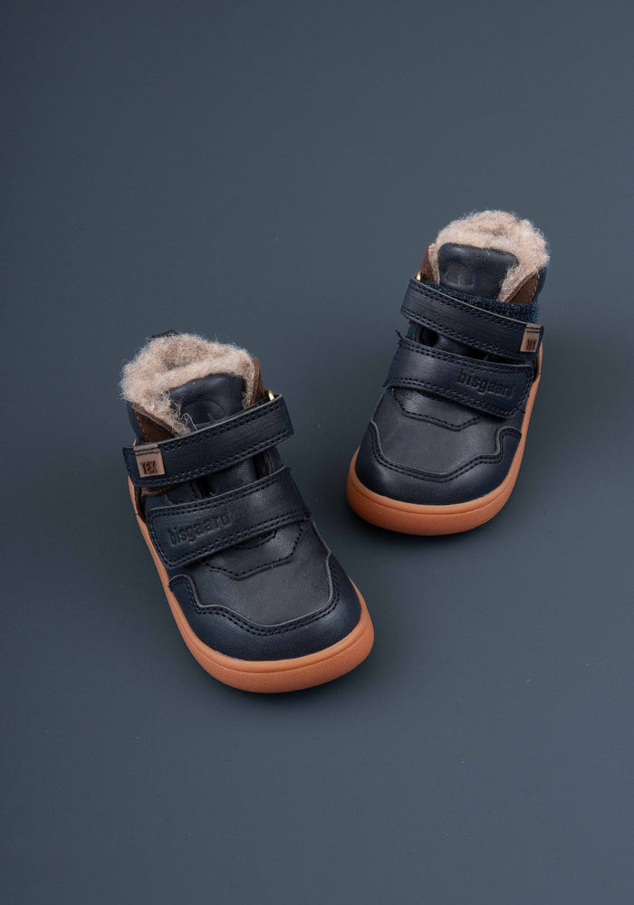 Ghete Barefoot impermeabile îmblănite - Becky Navy
