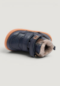 Ghete Barefoot impermeabile îmblănite - Becky Navy