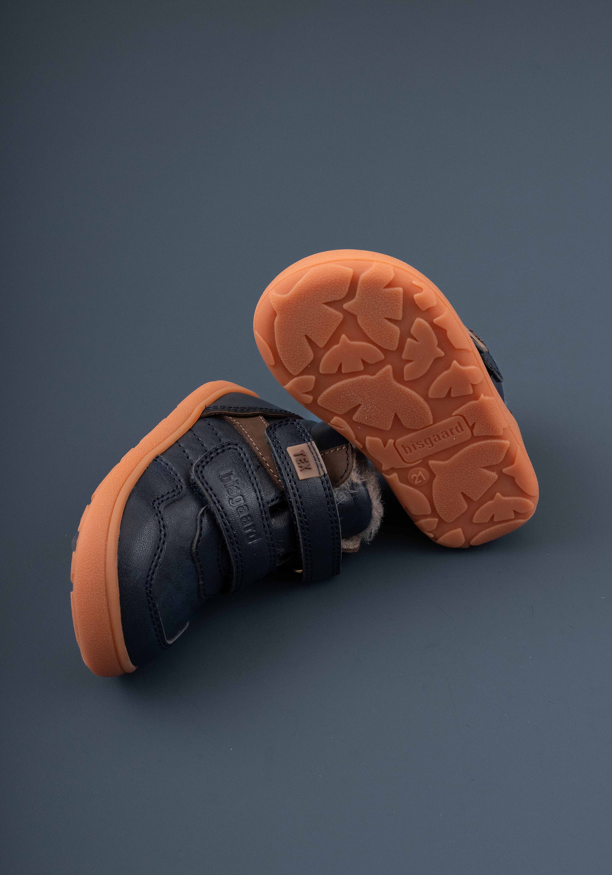 Ghete Barefoot impermeabile îmblănite - Becky Navy