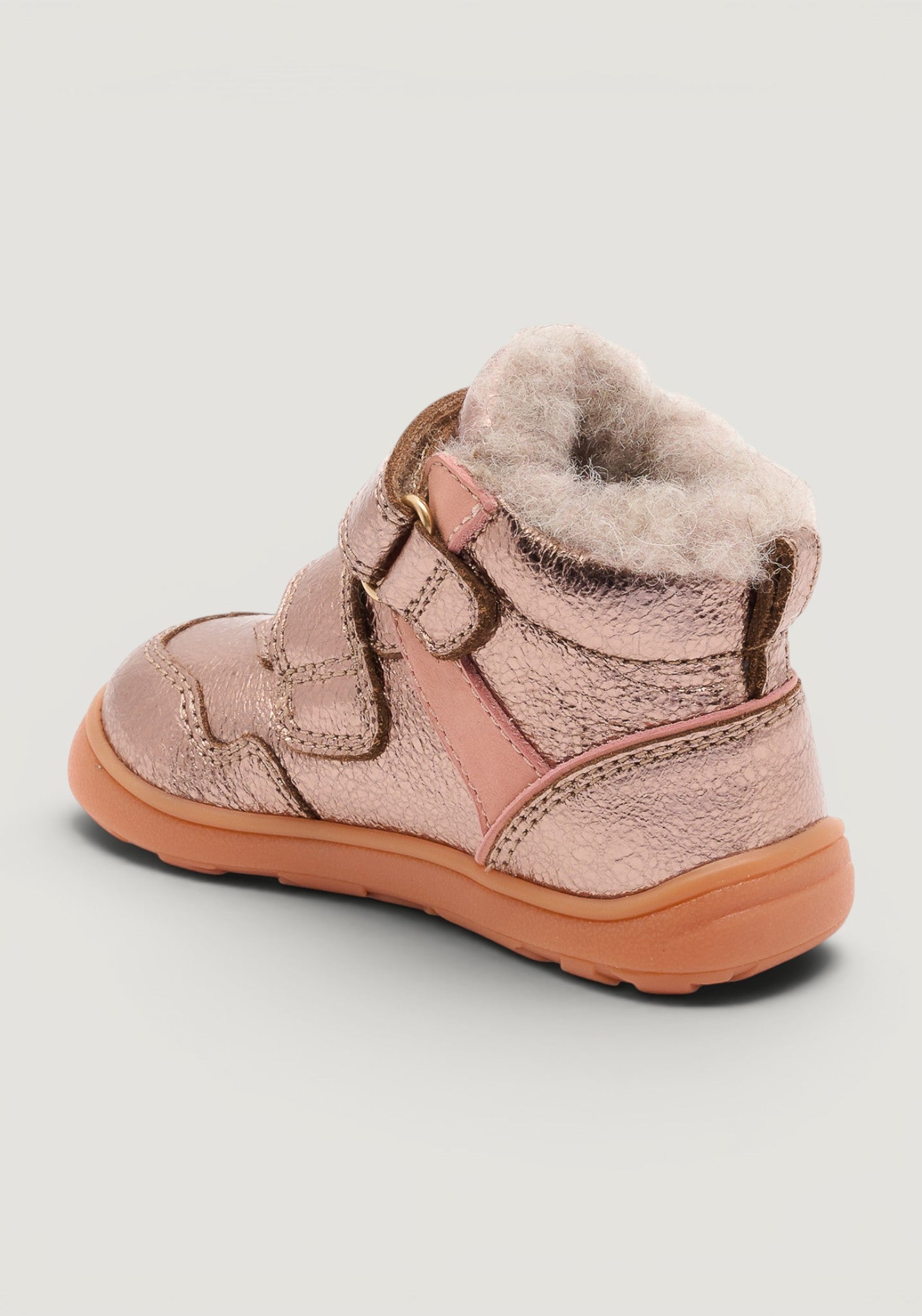 Ghete Barefoot impermeabile îmblănite - Becky Rose Gold