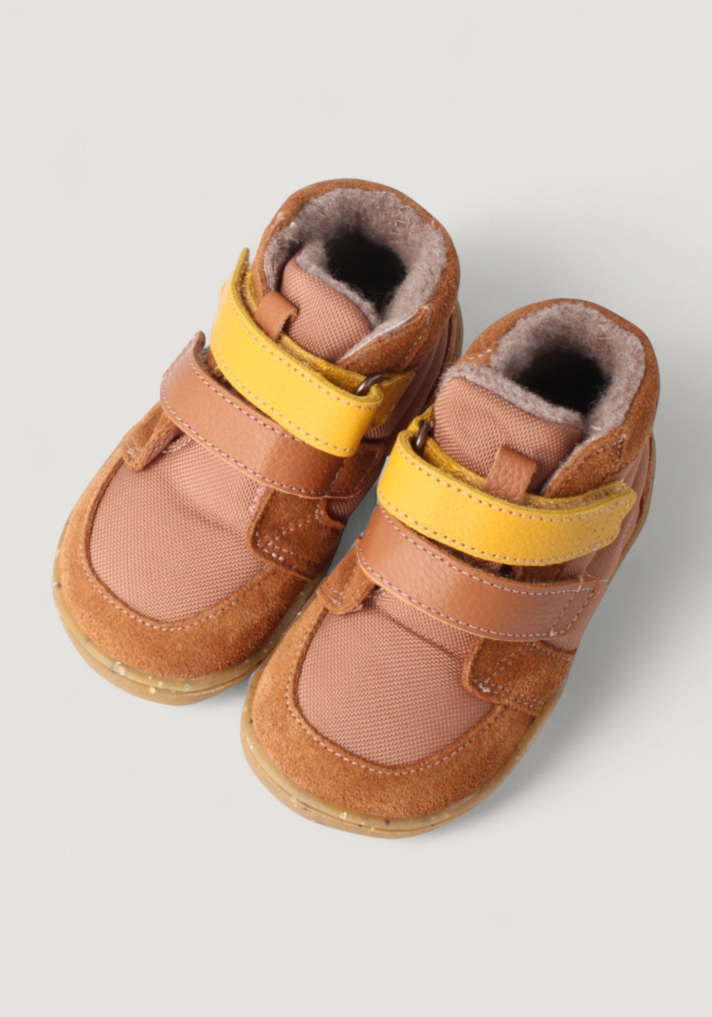 Ghete Barefoot impermeabile îmblănite - Biber Hazelnut