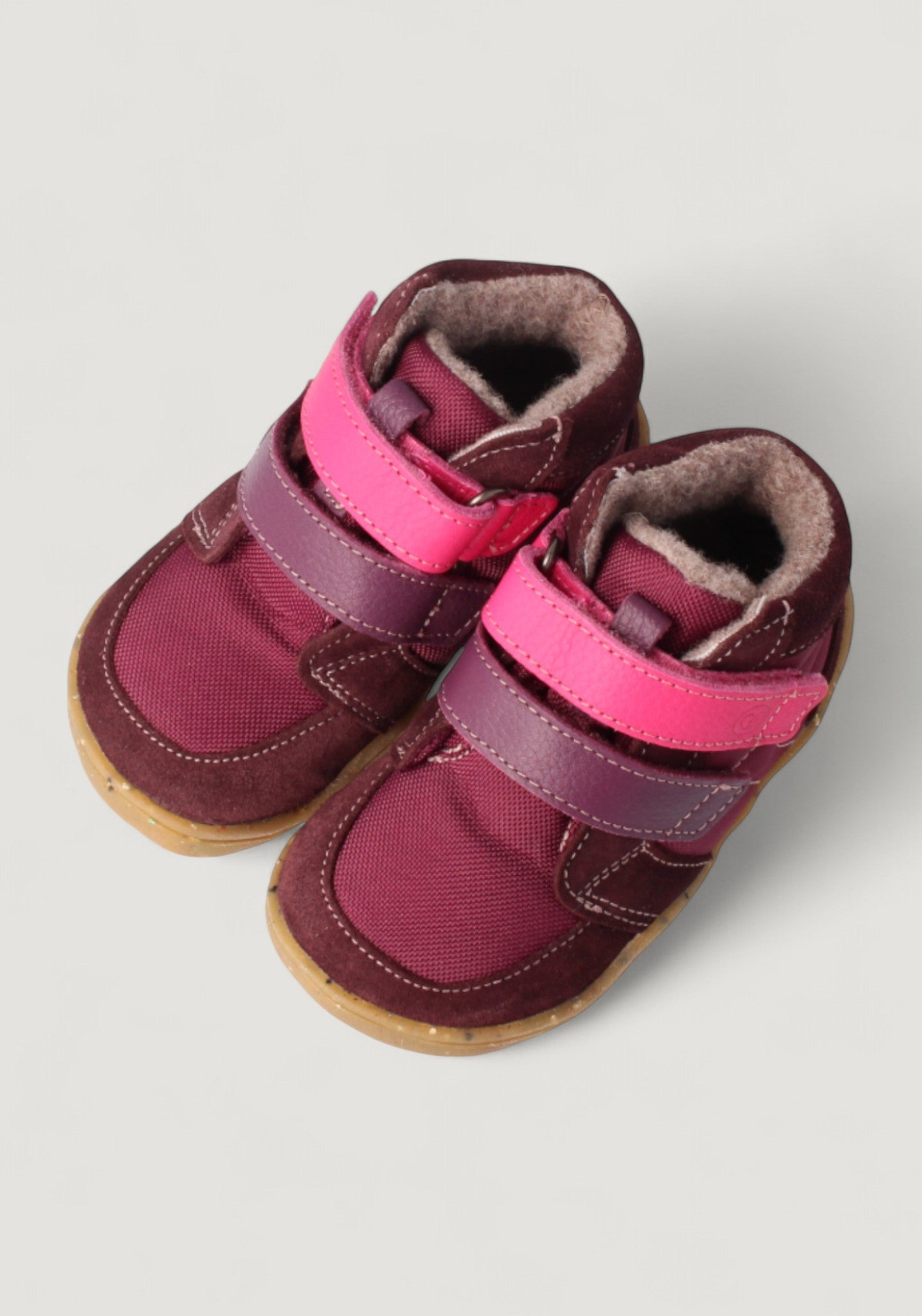 Ghete Barefoot impermeabile îmblănite - Biber Plum