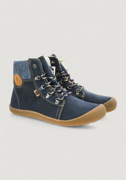 Ghete Barefoot impermeabile îmblănite - Deemer Navy
