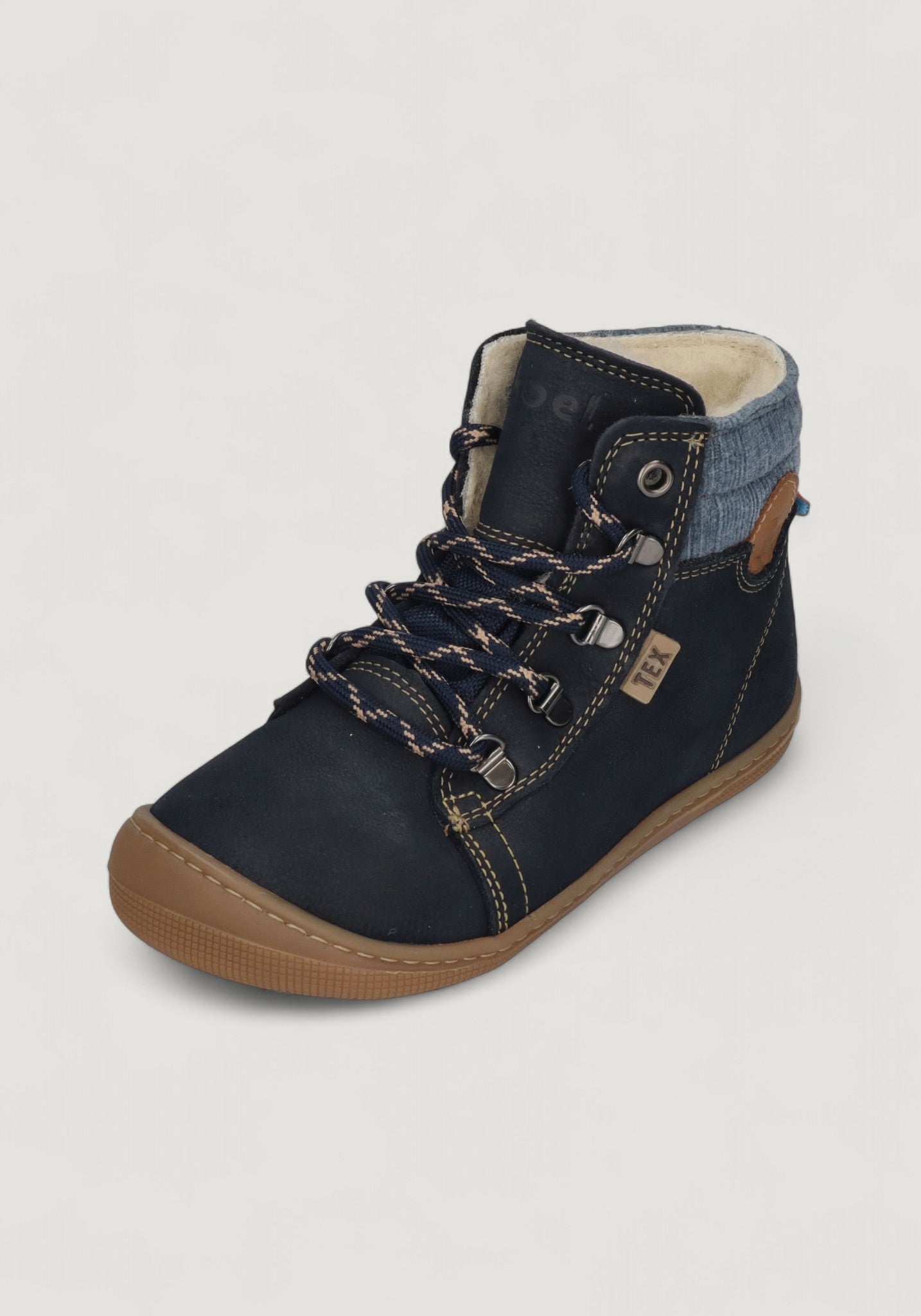 Ghete Barefoot impermeabile îmblănite - Deemer Navy