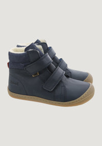 Ghete Barefoot impermeabile îmblănite - Demil Blue 24