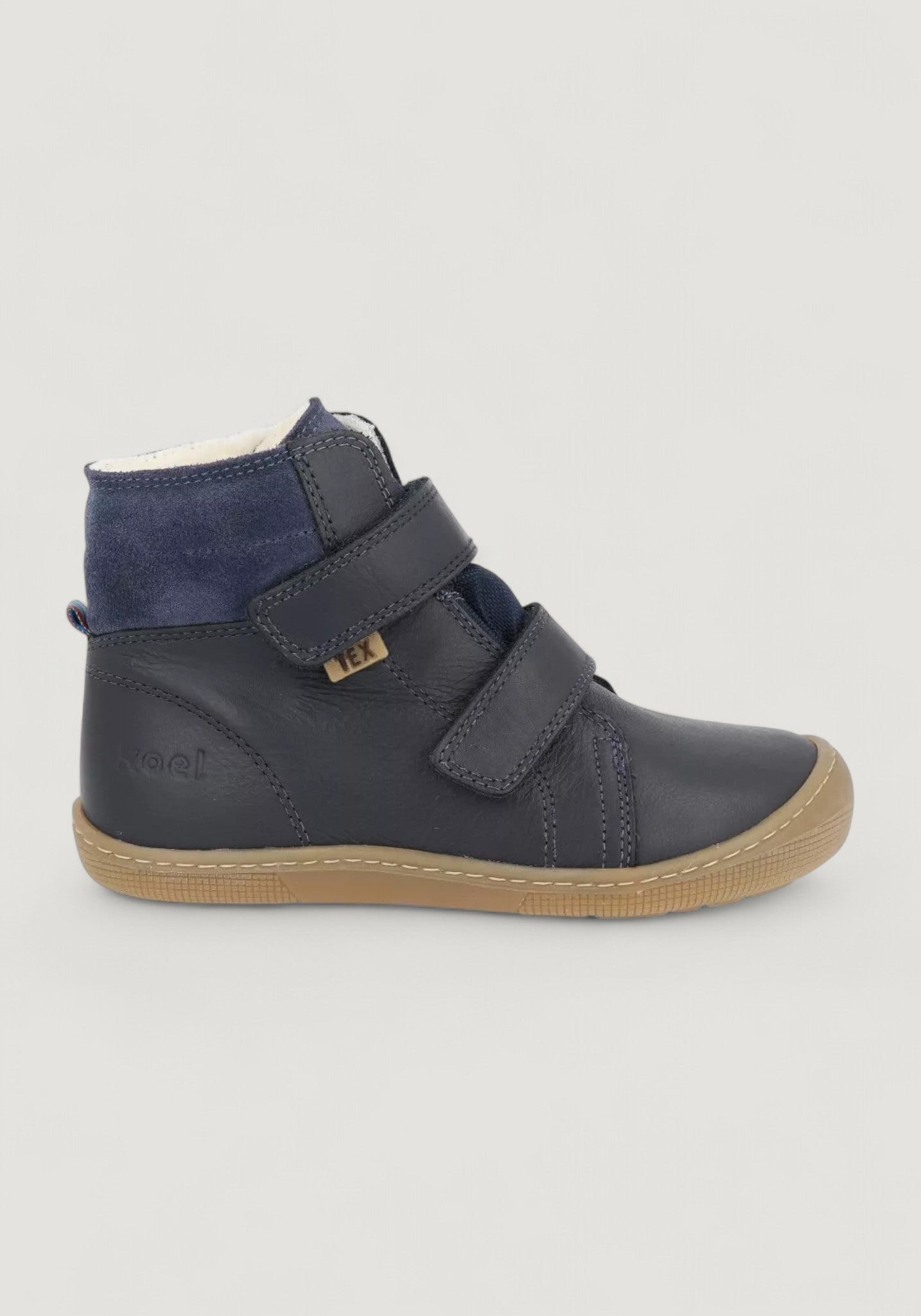 Ghete Barefoot impermeabile îmblănite - Demil Blue