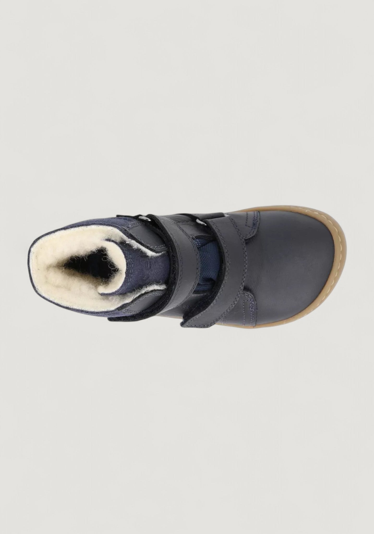 Ghete Barefoot impermeabile îmblănite - Demil Blue