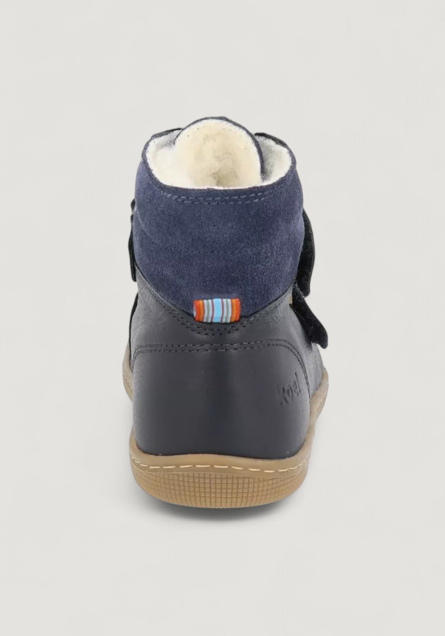 Ghete Barefoot impermeabile îmblănite - Demil Blue