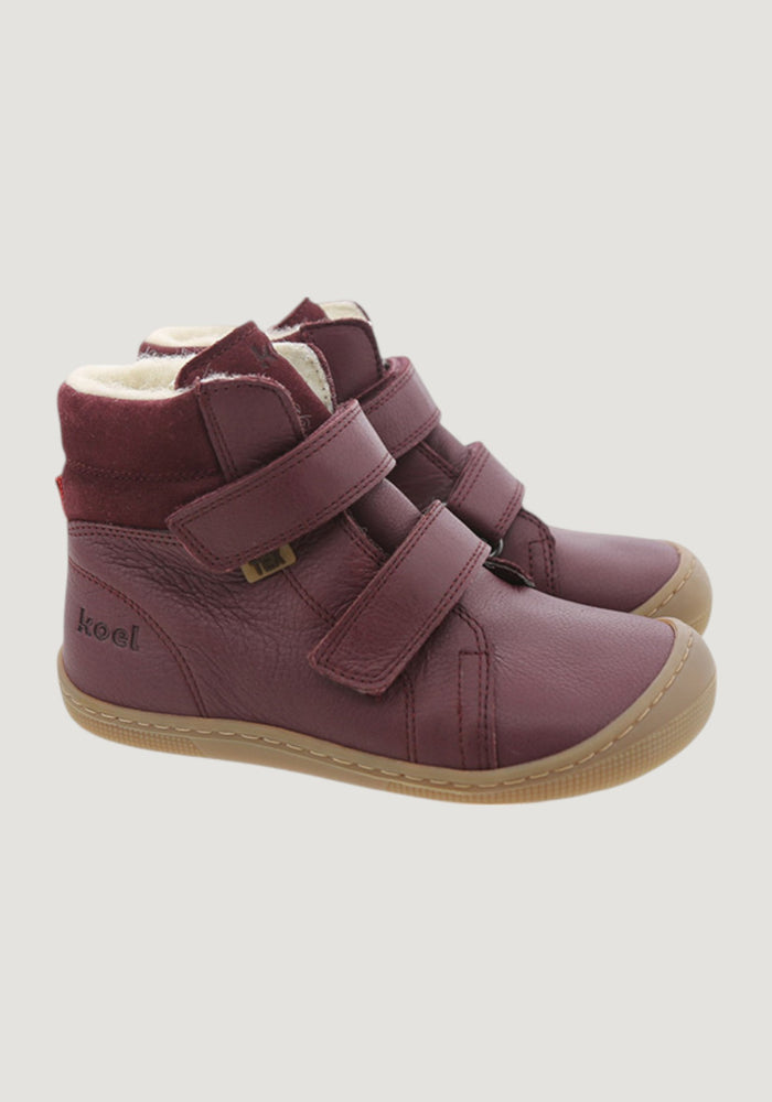 Ghete Barefoot impermeabile îmblănite - Demil Bordo 24