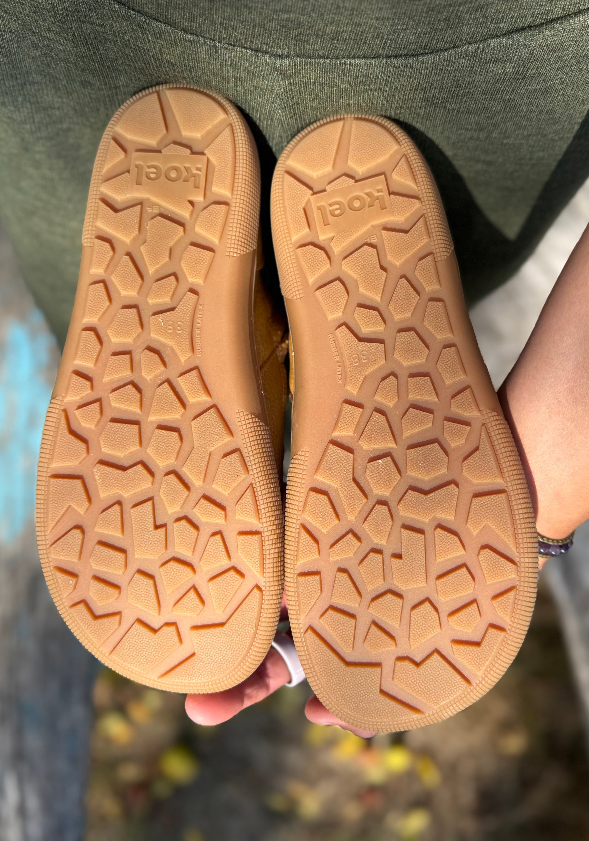 Ghete Barefoot impermeabile îmblănite - Dry Cognac