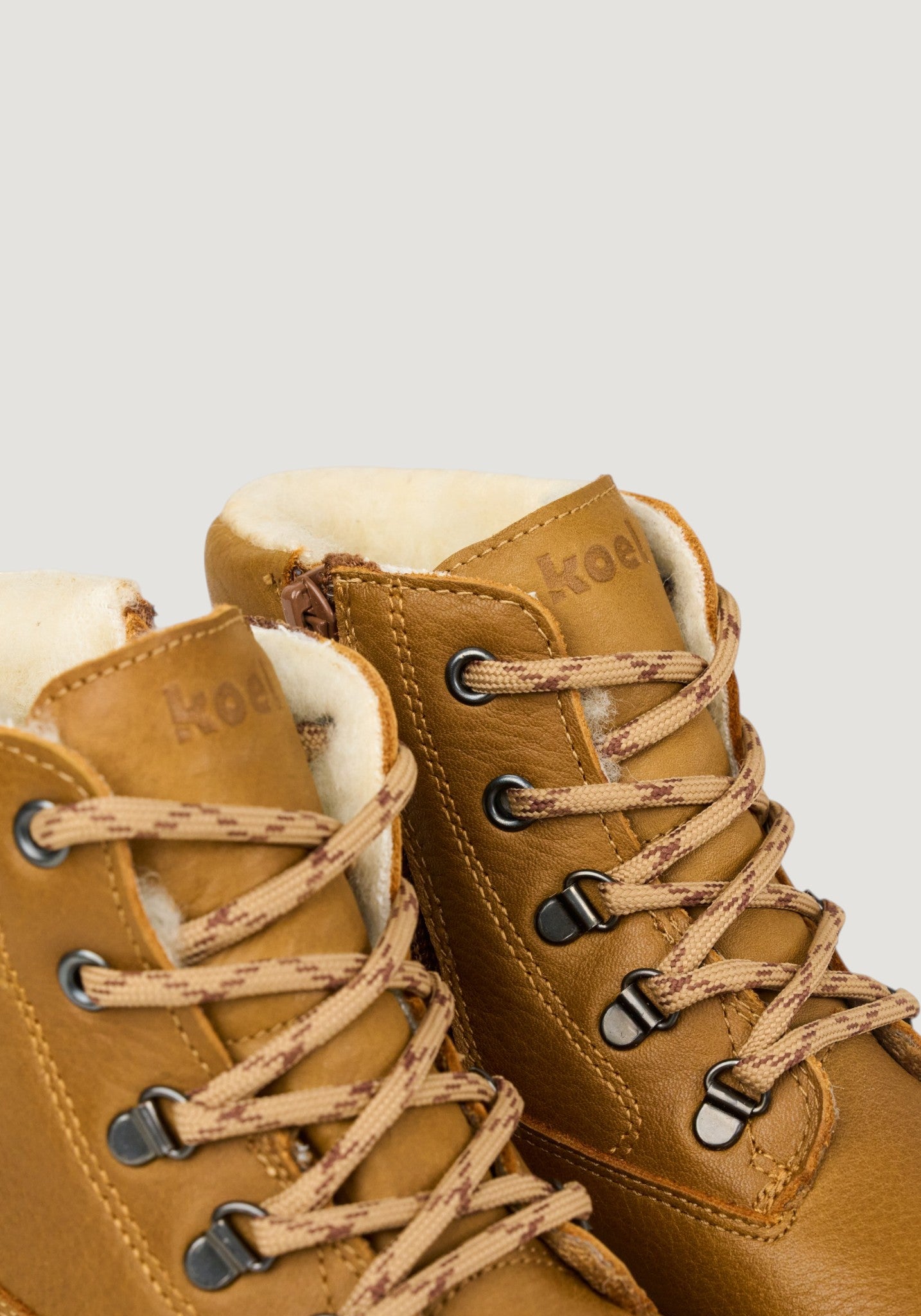 Ghete Barefoot impermeabile îmblănite - Dry Cognac