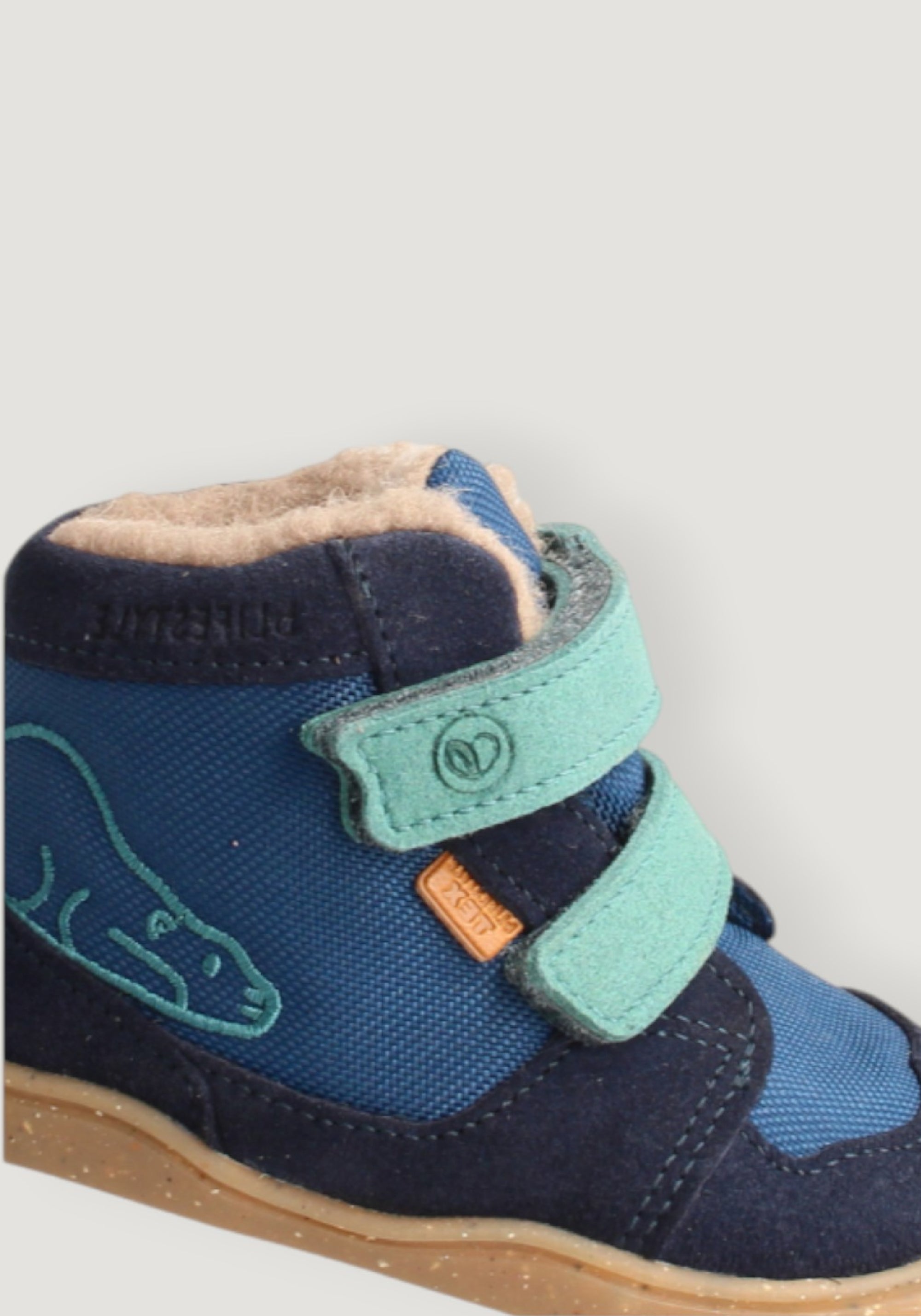 Ghete Barefoot impermeabile îmblănite - Eisbar Baby Blue Nights