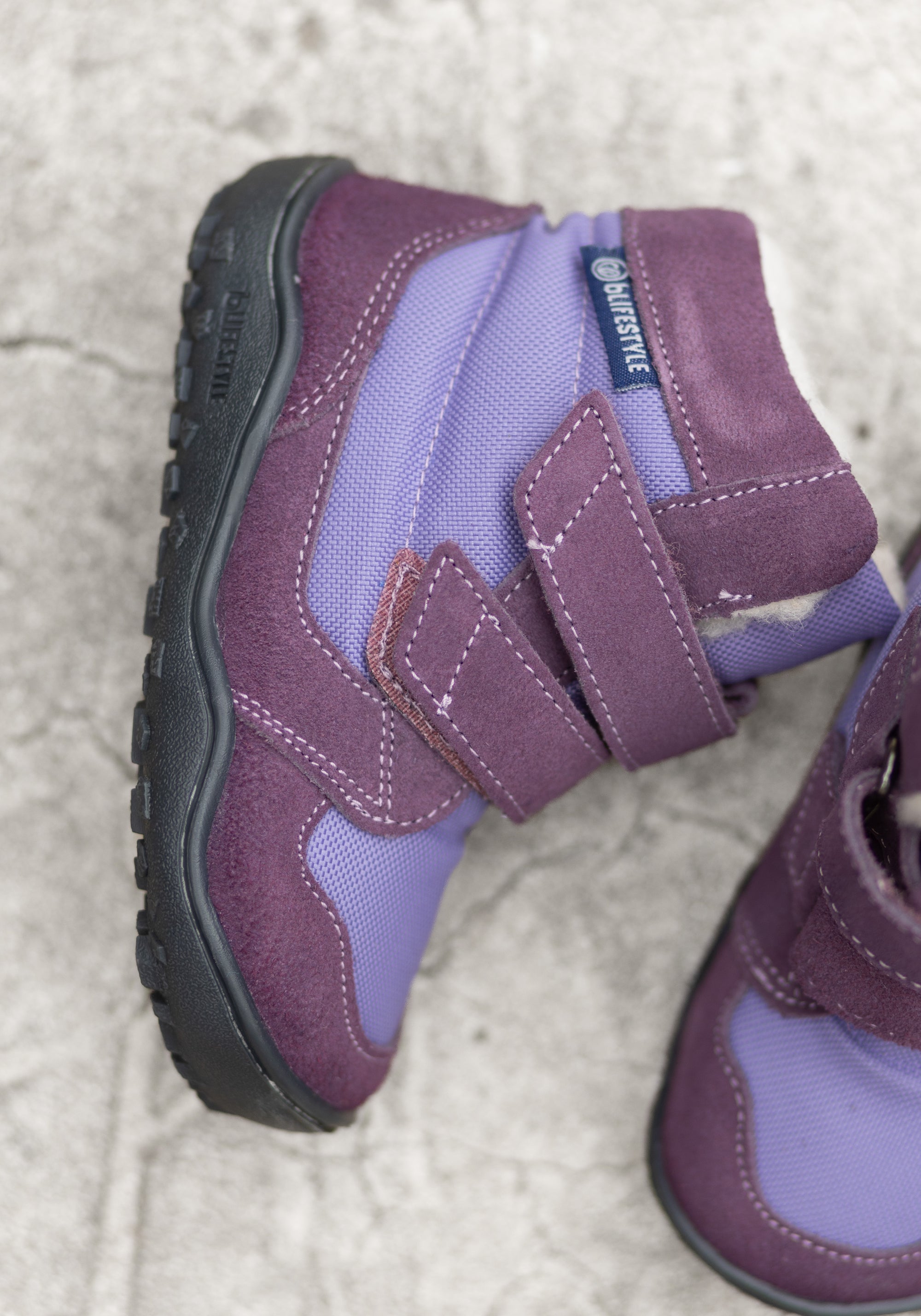 Ghete Barefoot impermeabile îmblănite - Eisbar Lila