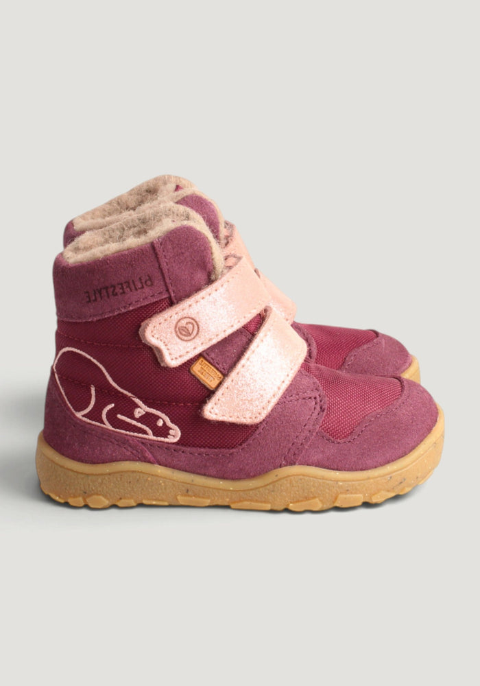 Ghete Barefoot impermeabile îmblănite - Eisbar Plum