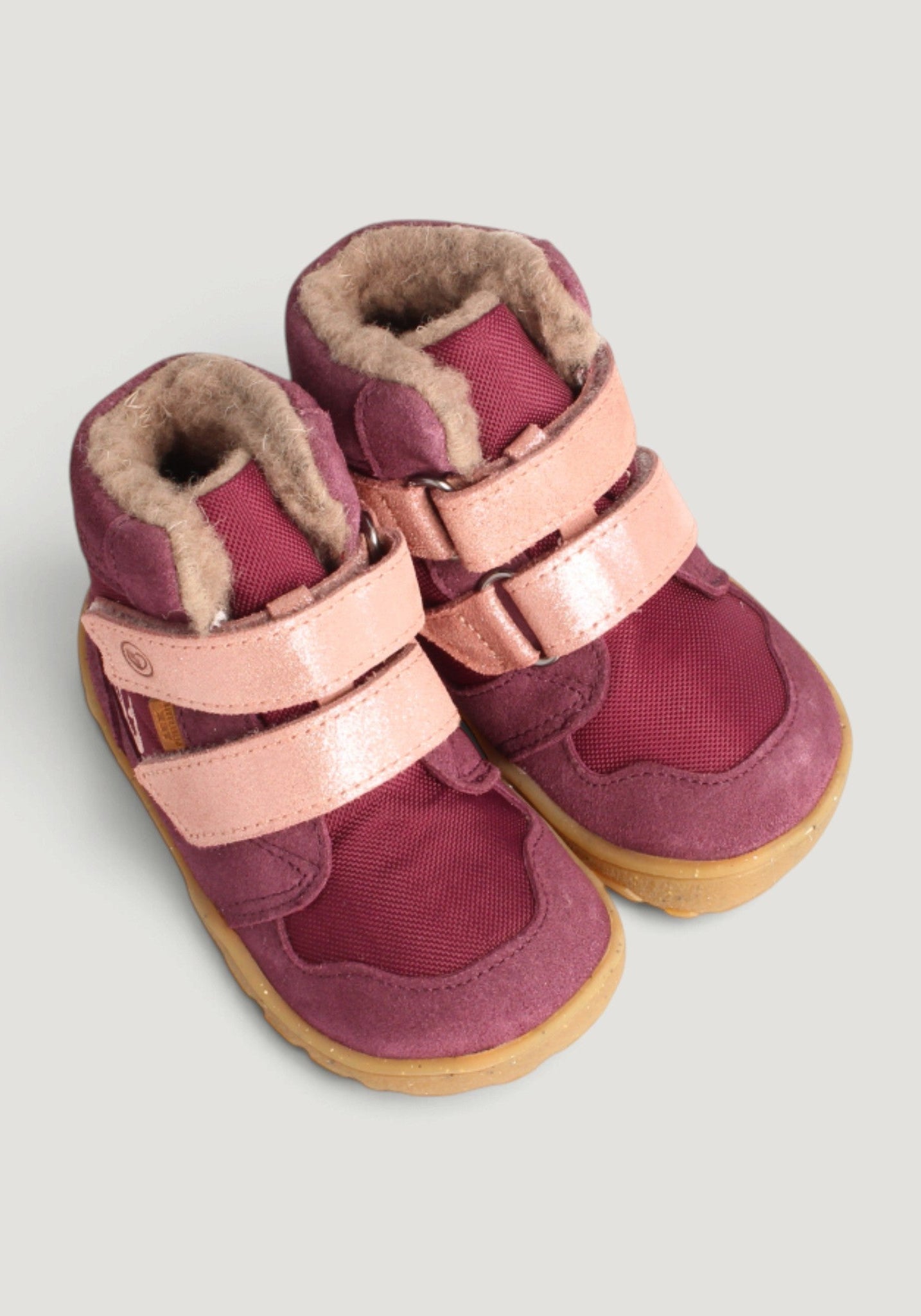 Ghete Barefoot impermeabile îmblănite - Eisbar Plum