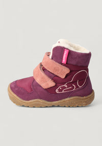 Ghete Barefoot impermeabile îmblănite - Eisbar Plum