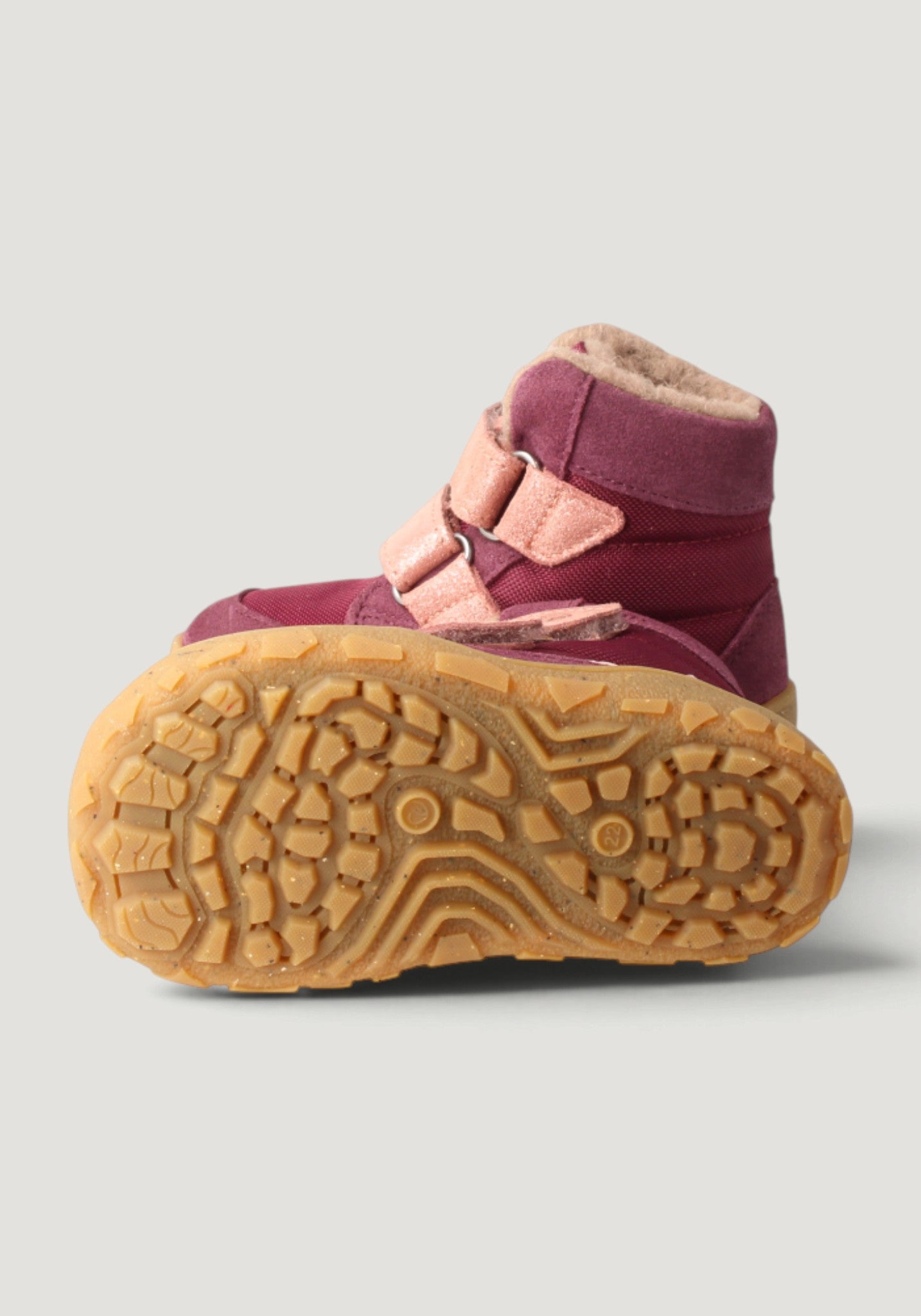 Ghete Barefoot impermeabile îmblănite - Eisbar Plum