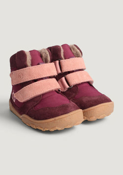 Ghete Barefoot impermeabile îmblănite - Eisbar Plum
