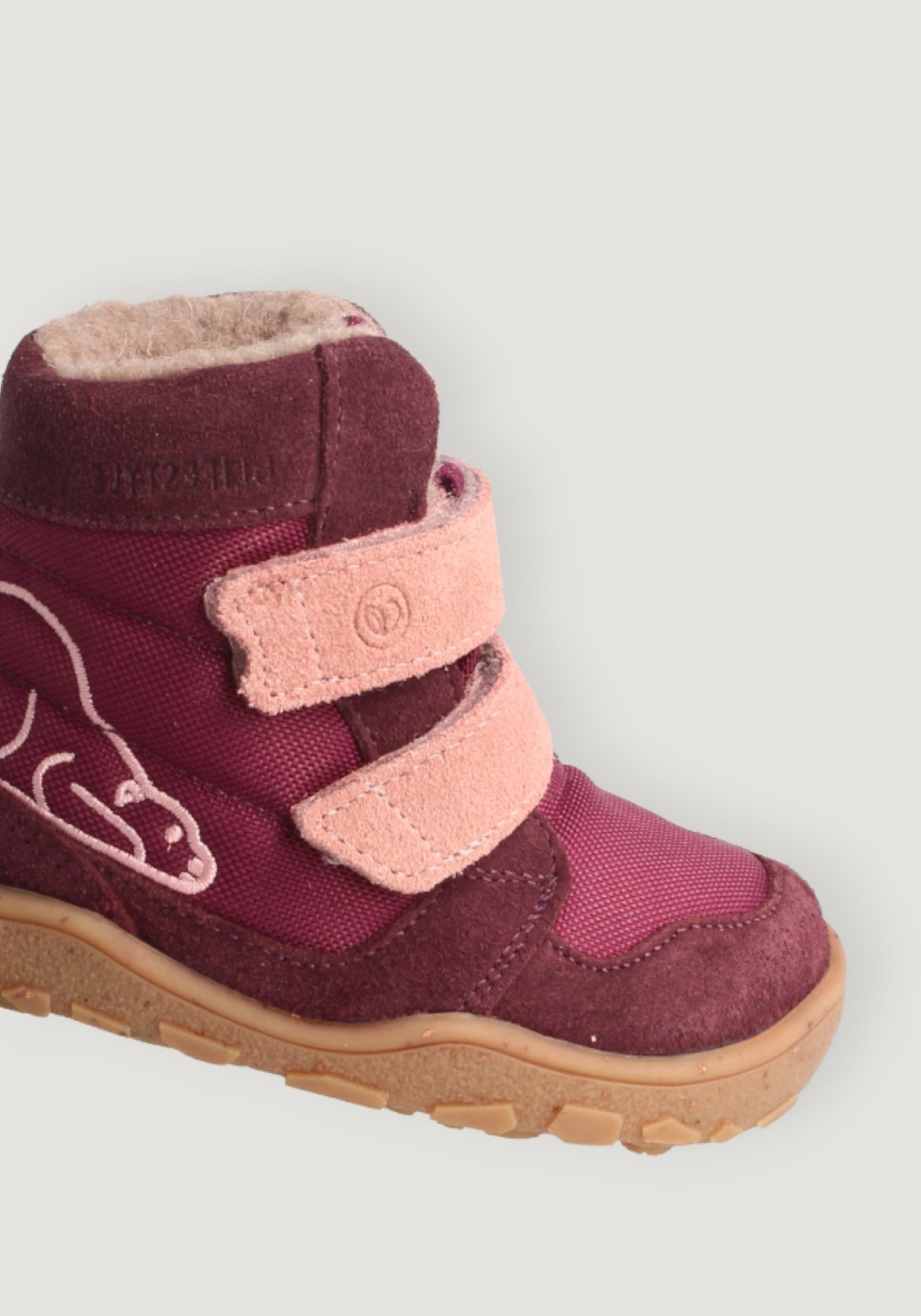 Ghete Barefoot impermeabile îmblănite - Eisbar Plum