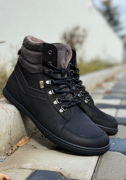 Ghete Barefoot impermeabile îmblănite - Fox Black