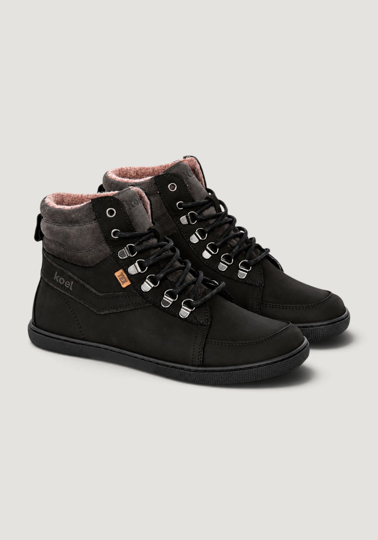 Ghete Barefoot impermeabile îmblănite - Fox Black