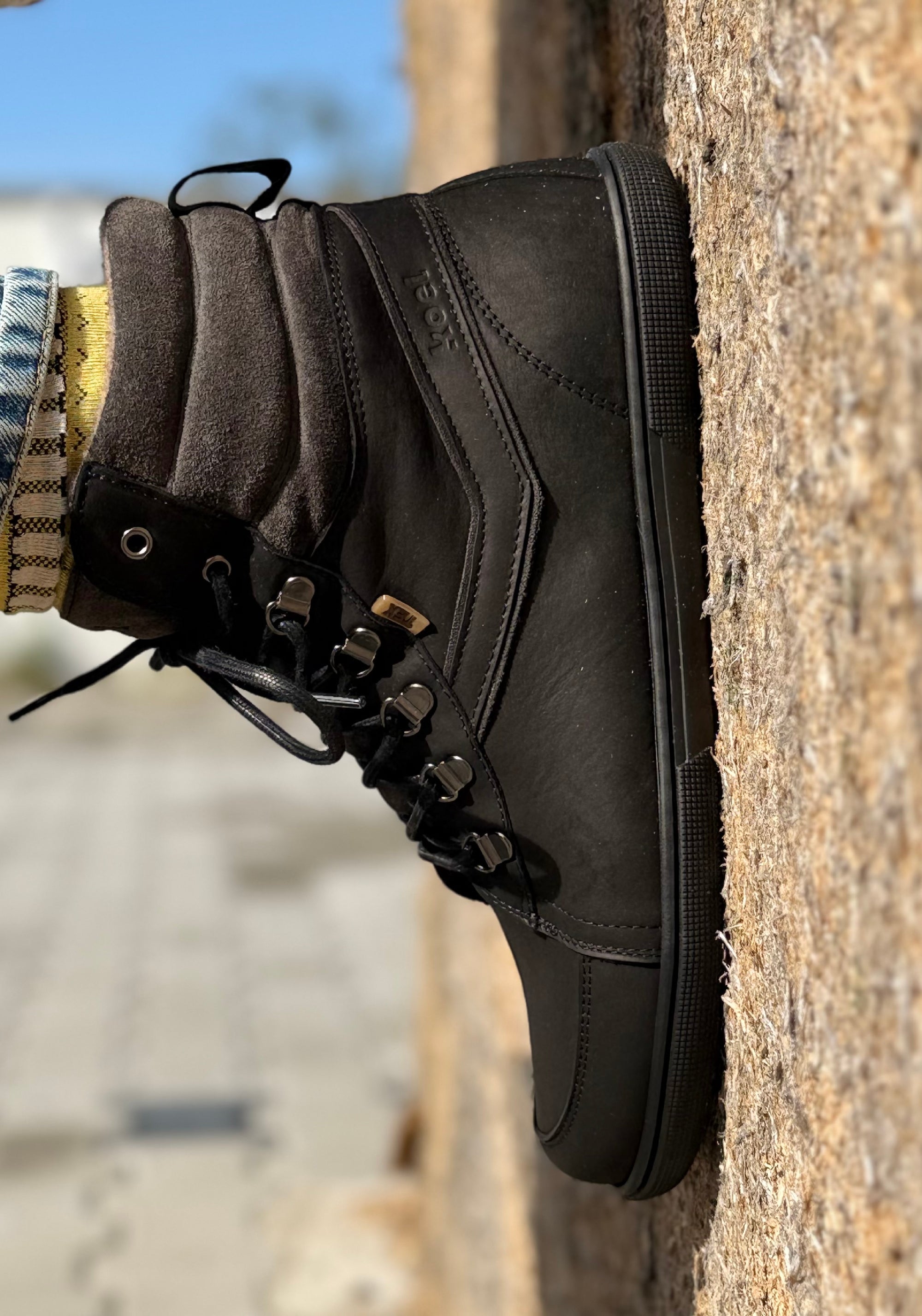 Ghete Barefoot impermeabile îmblănite - Fox Black