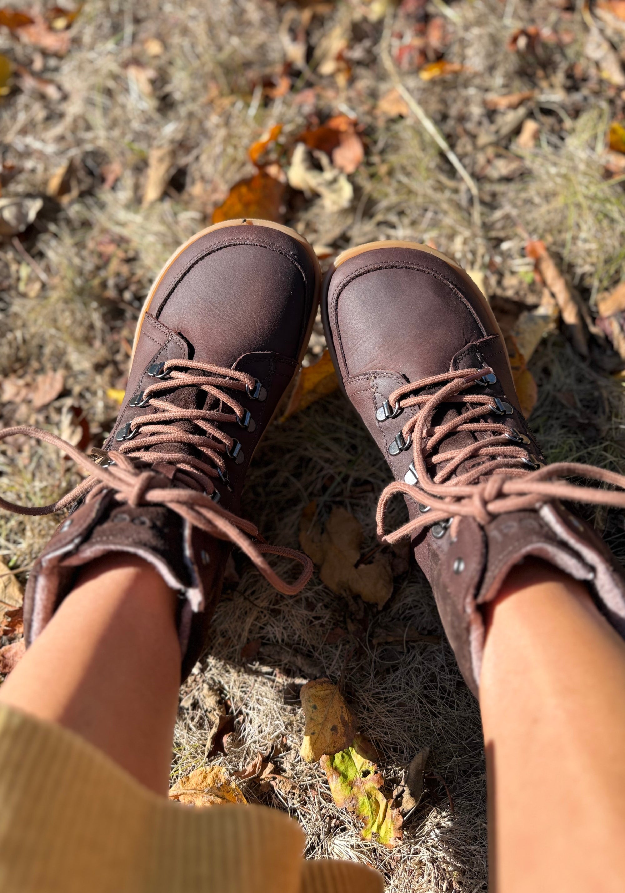 Ghete Barefoot impermeabile îmblănite - Fox Brown