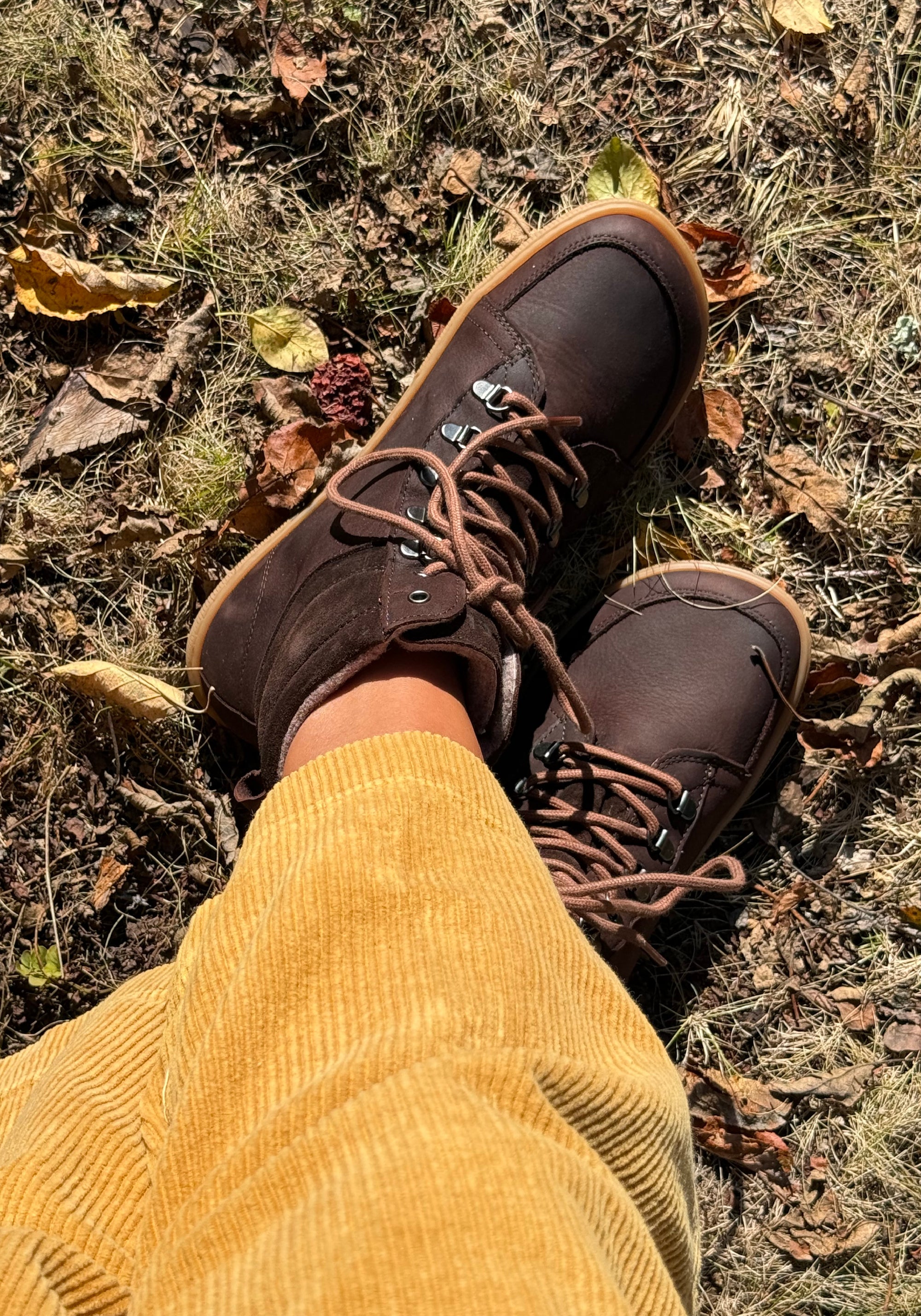 Ghete Barefoot impermeabile îmblănite - Fox Brown