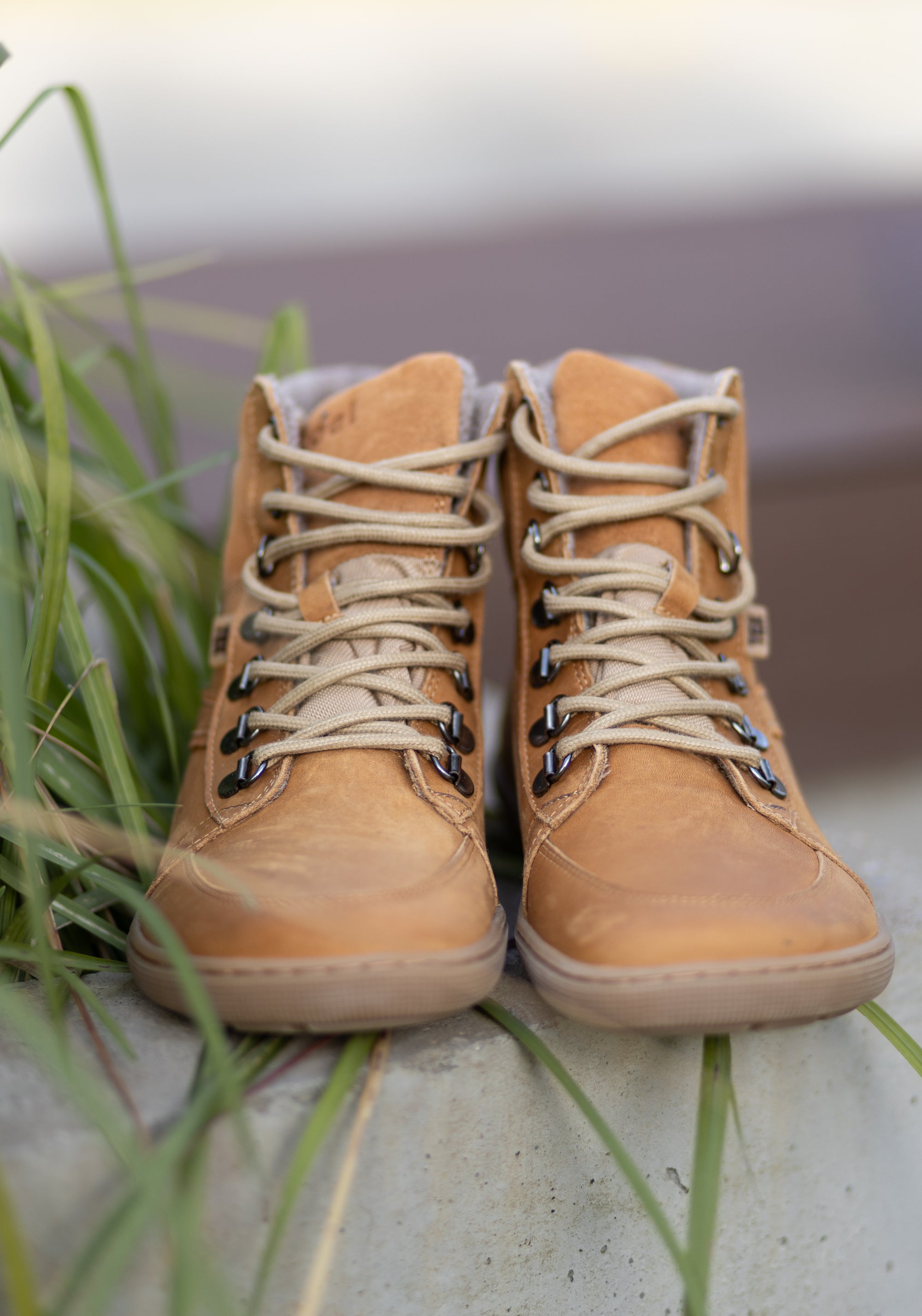 Ghete Barefoot impermeabile îmblănite - Fox Miel