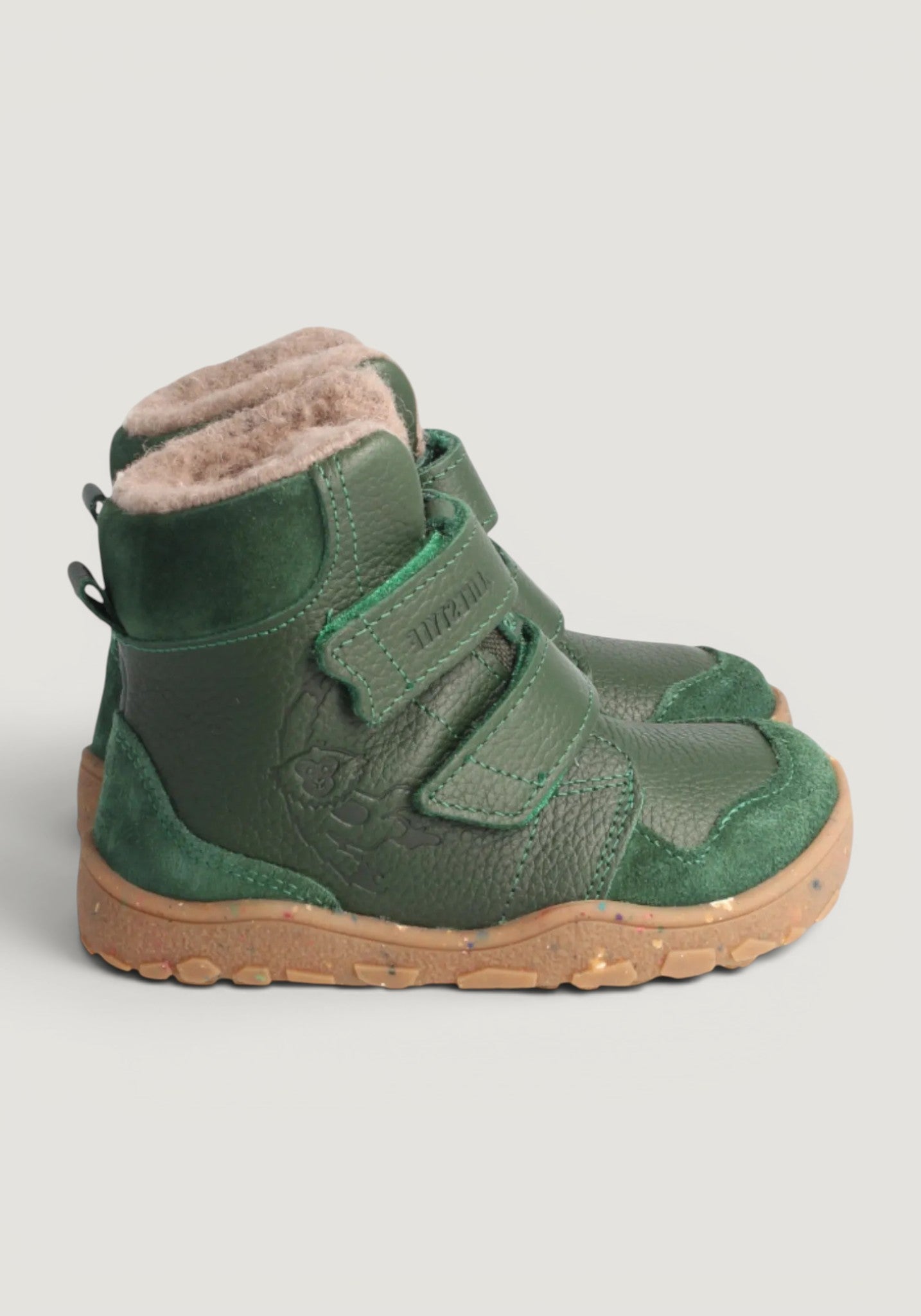 Ghete Barefoot impermeabile îmblănite - Gibbon Forest Green