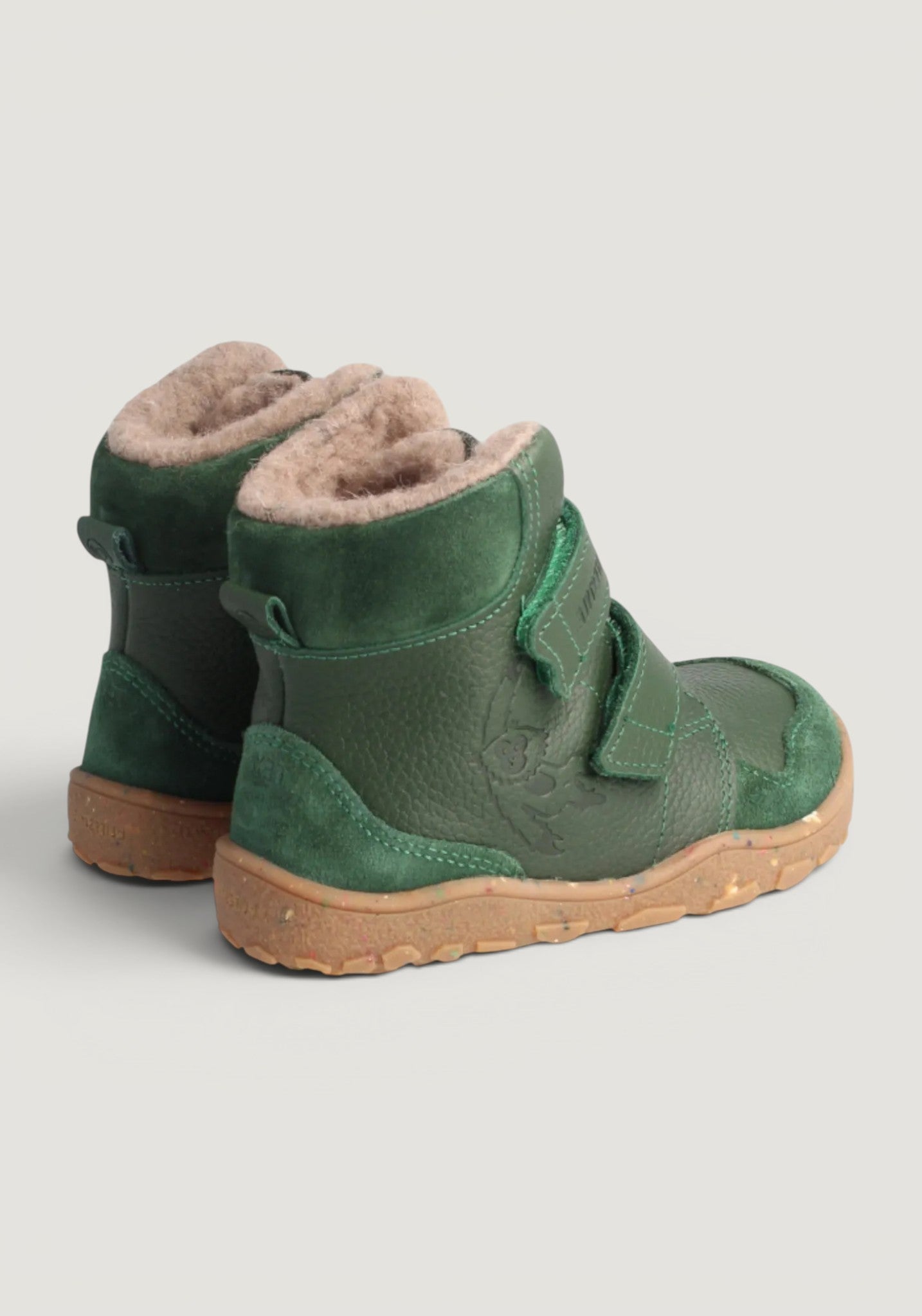 Ghete Barefoot impermeabile îmblănite - Gibbon Forest Green