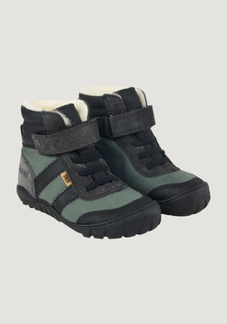 Ghete Barefoot impermeabile îmblănite - Milam Black