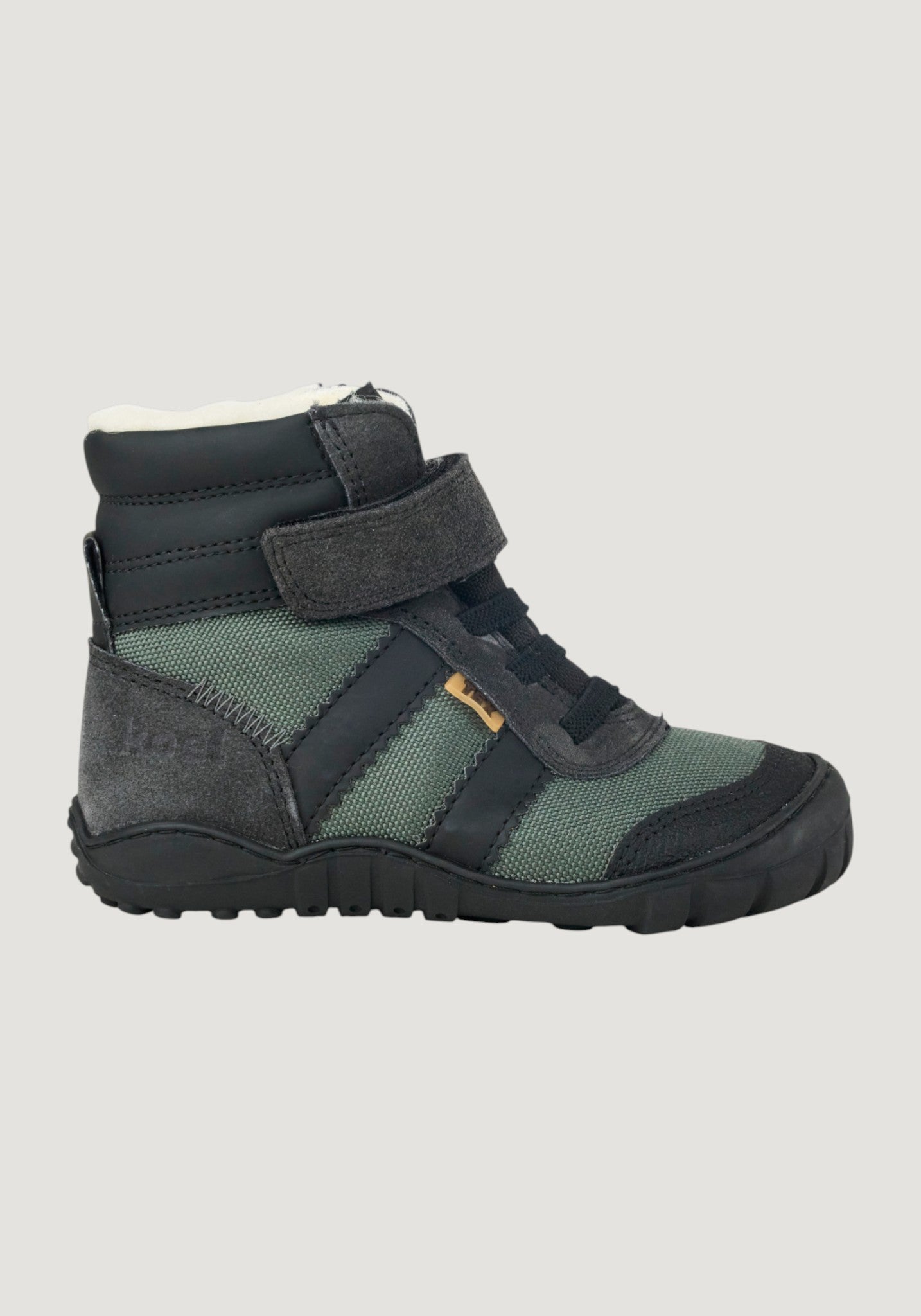 Ghete Barefoot impermeabile îmblănite - Milam Black
