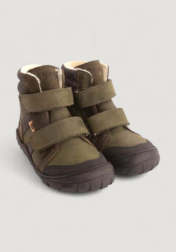 Ghete Barefoot impermeabile îmblănite - Milo Khaki