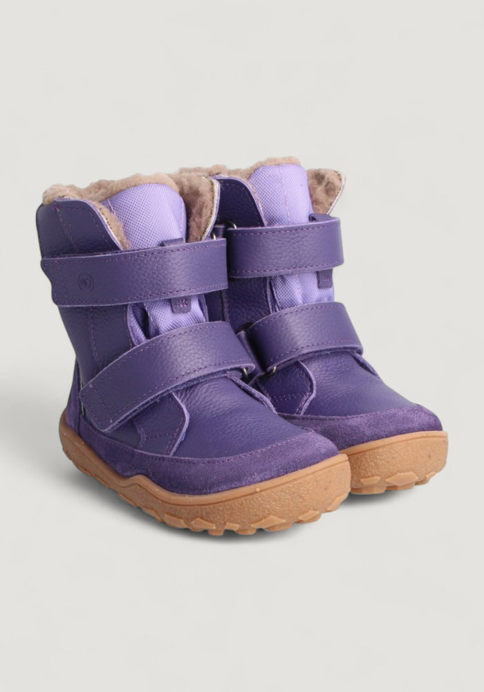 Ghete Barefoot impermeabile îmblănite - Pekari Lila