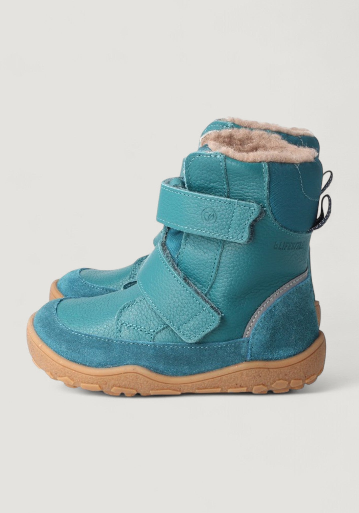 Ghete Barefoot impermeabile îmblănite - Pekari Petrol