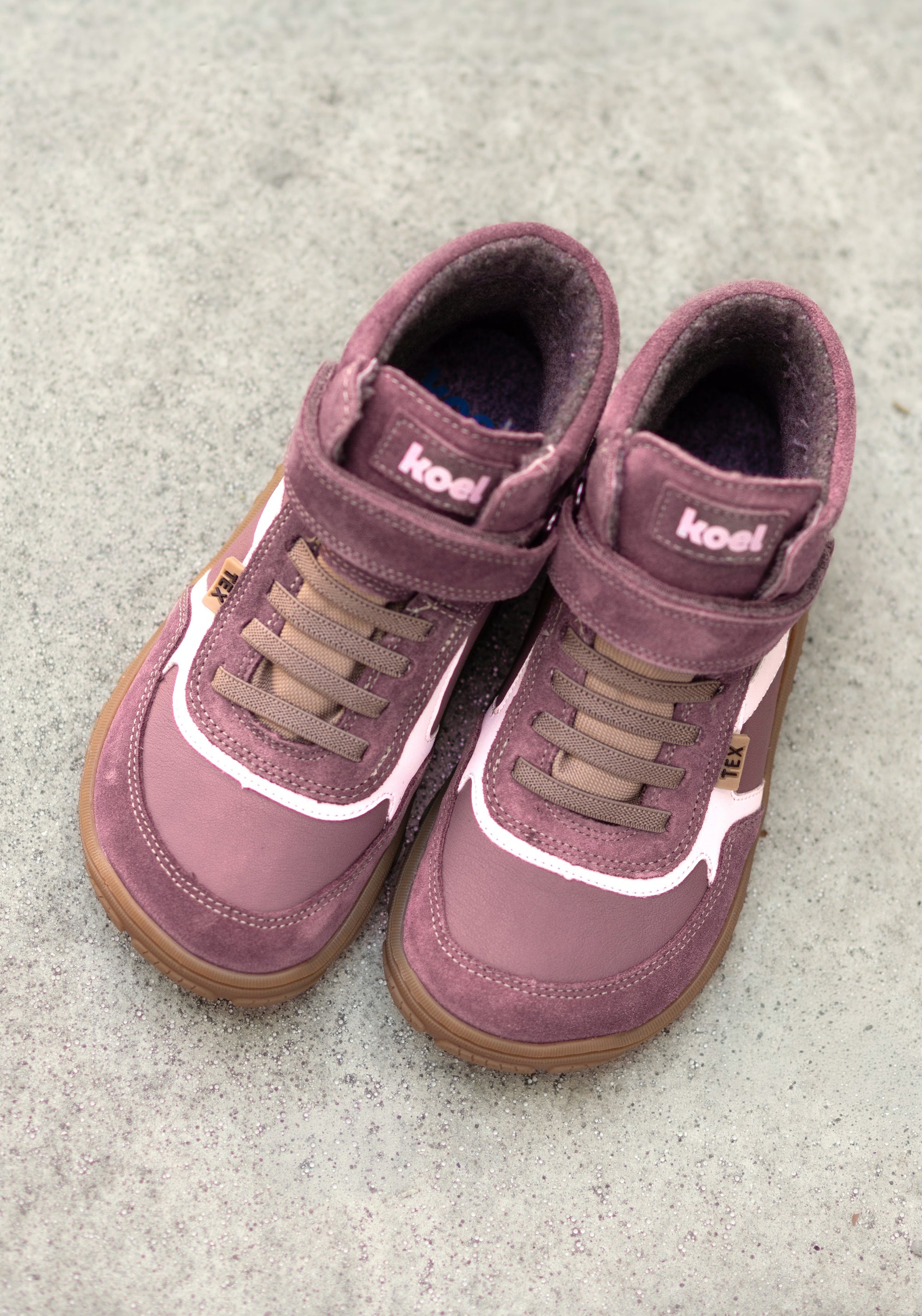 Ghete Barefoot impermeabile îmblănite - Rami Wide Blossom